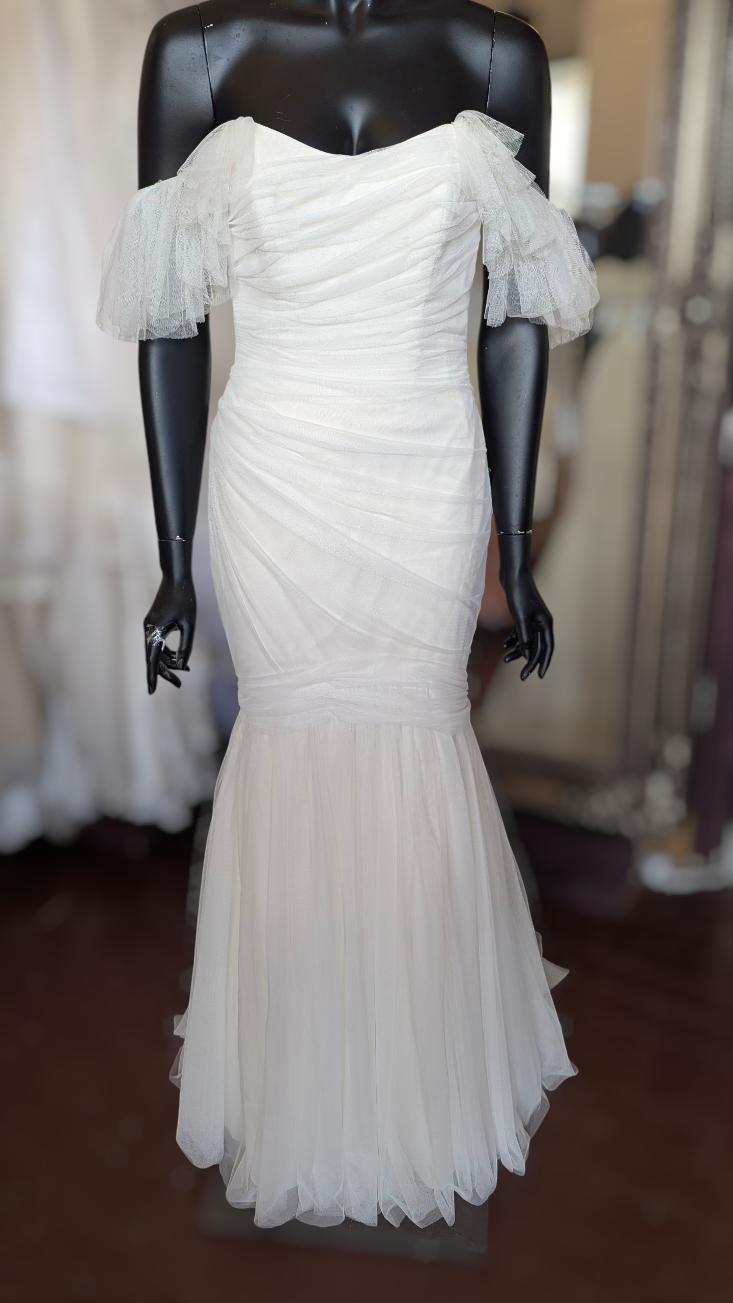 Mariana Hardwick Soft Tulle Gown