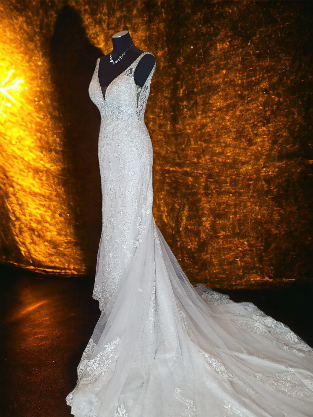 Martina Liana Beaded Gown