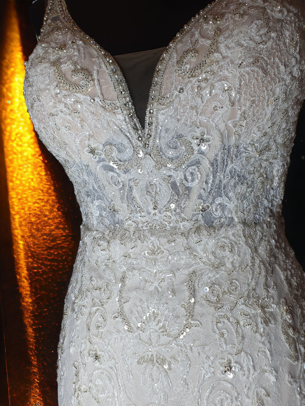 Martina Liana Beaded Gown