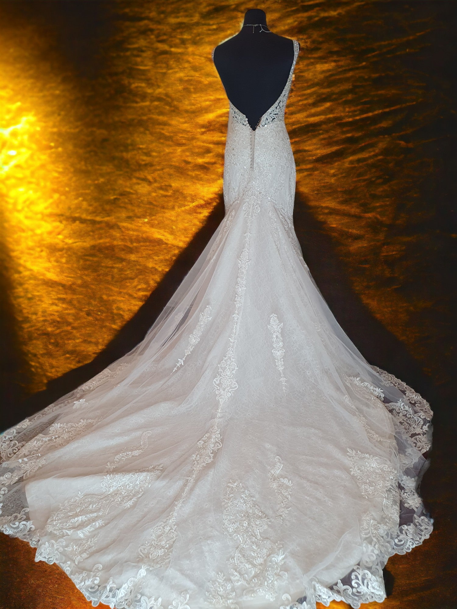Martina Liana Beaded Gown