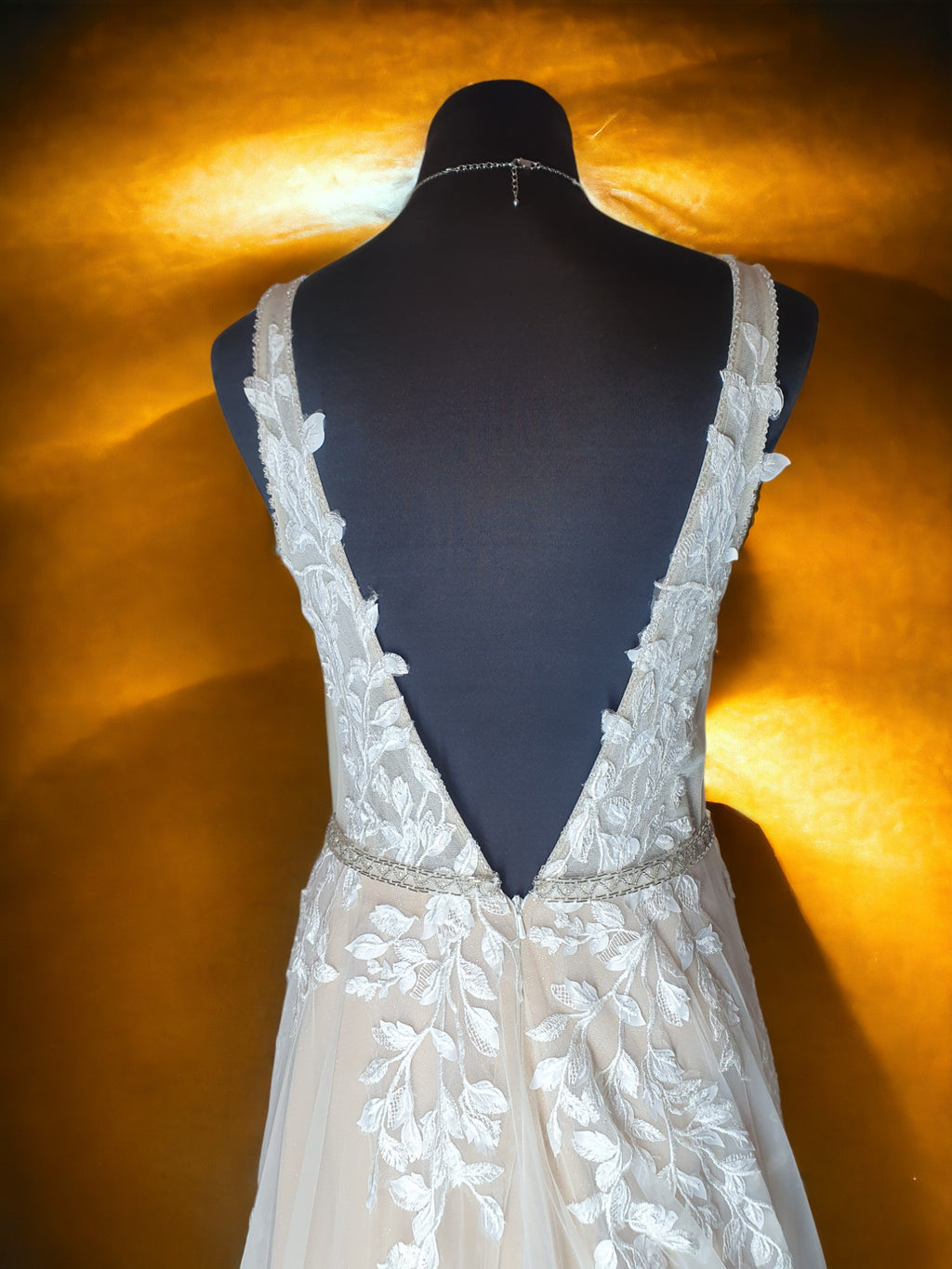 Maya Sparkling A-Line Gown
