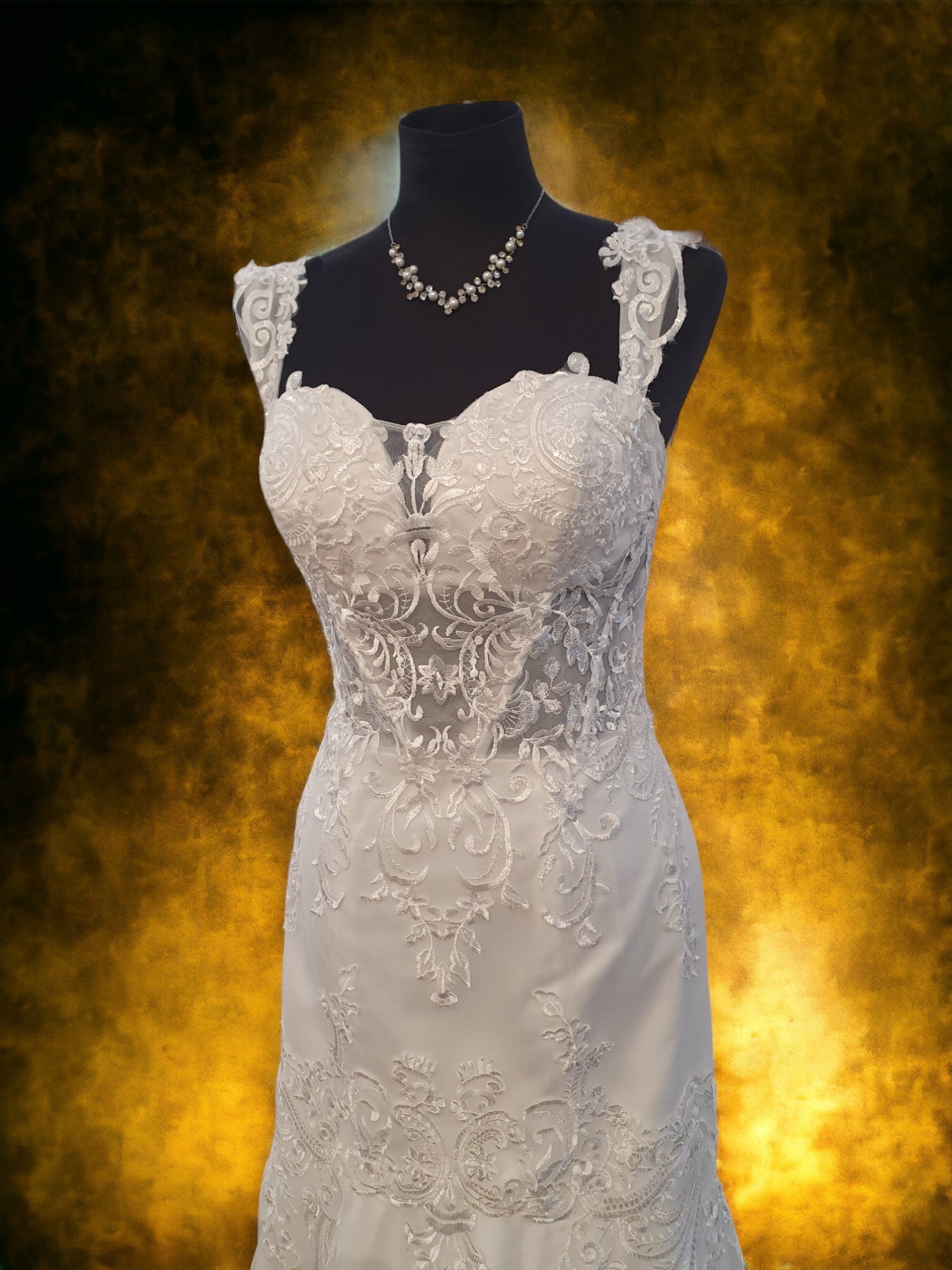Audrey Fit & Flare Gown