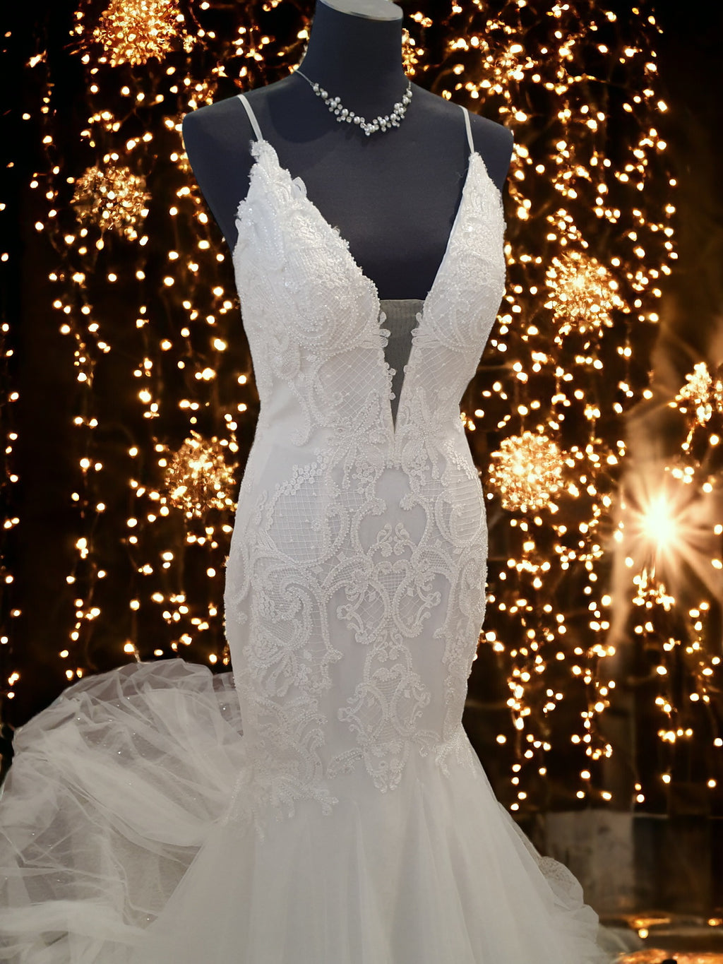 Lace Mermaid Gown