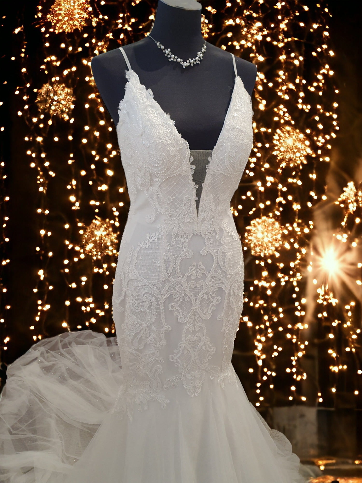 Lace Mermaid Gown