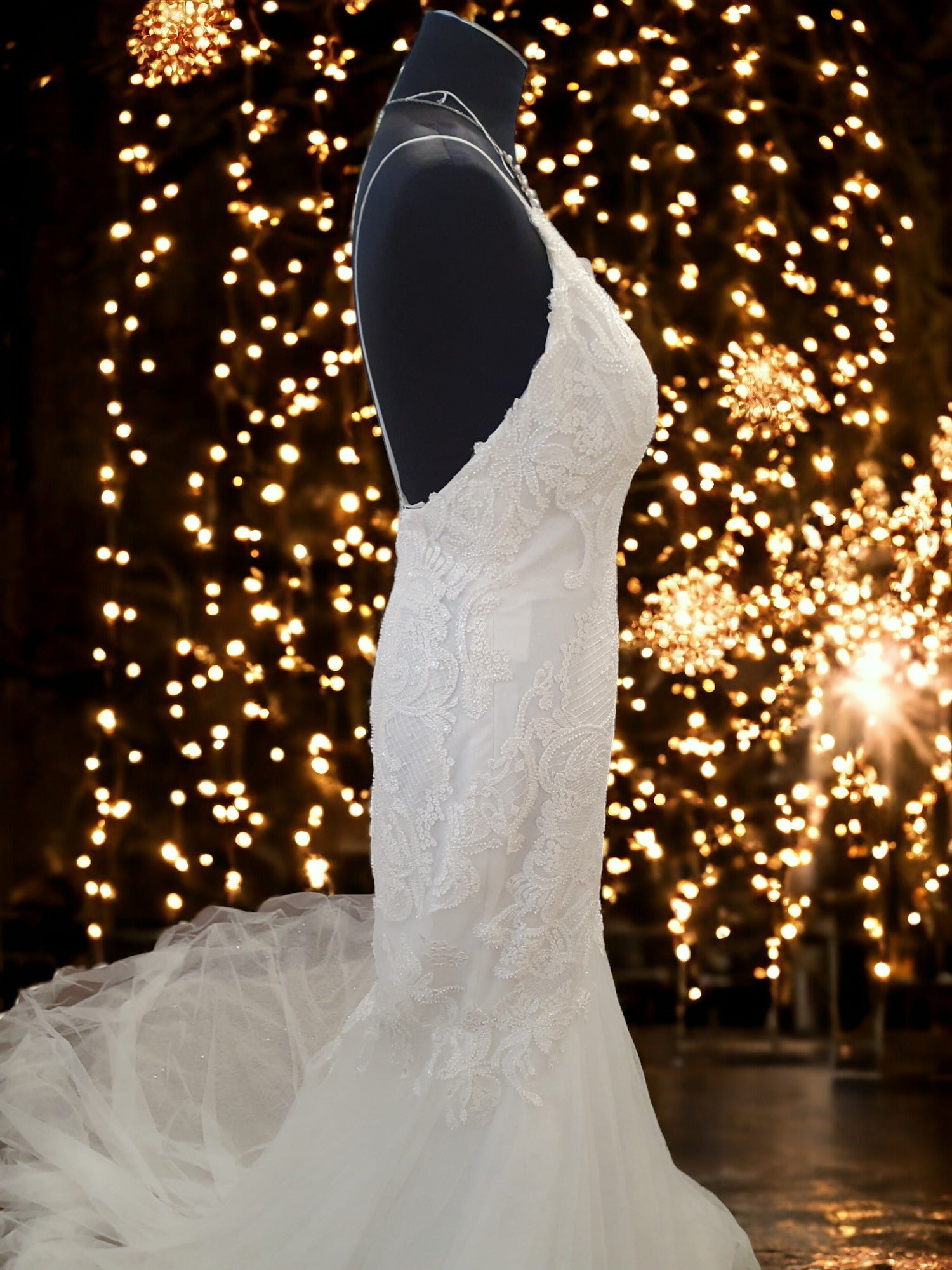Lace Mermaid Gown
