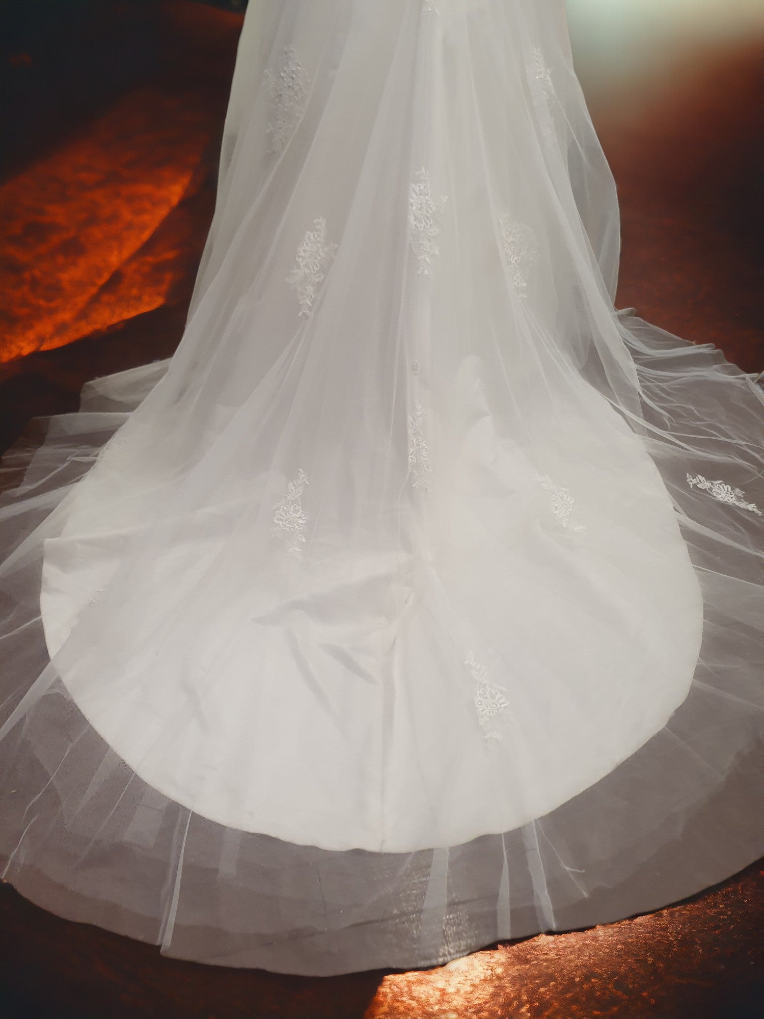 Mia Solano Strapless A-Line Gown