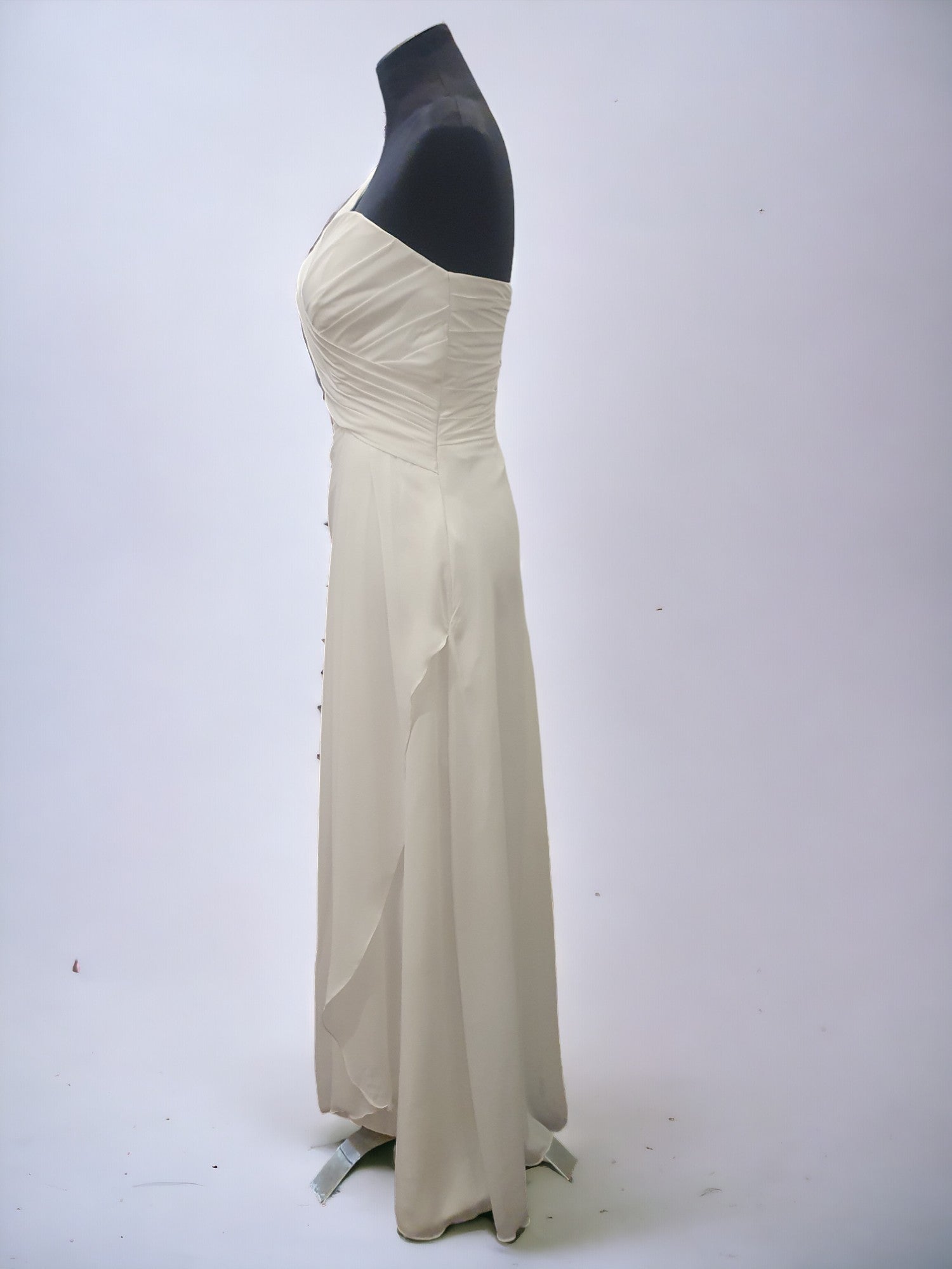 Grecian Inspired One Shoulder Gown