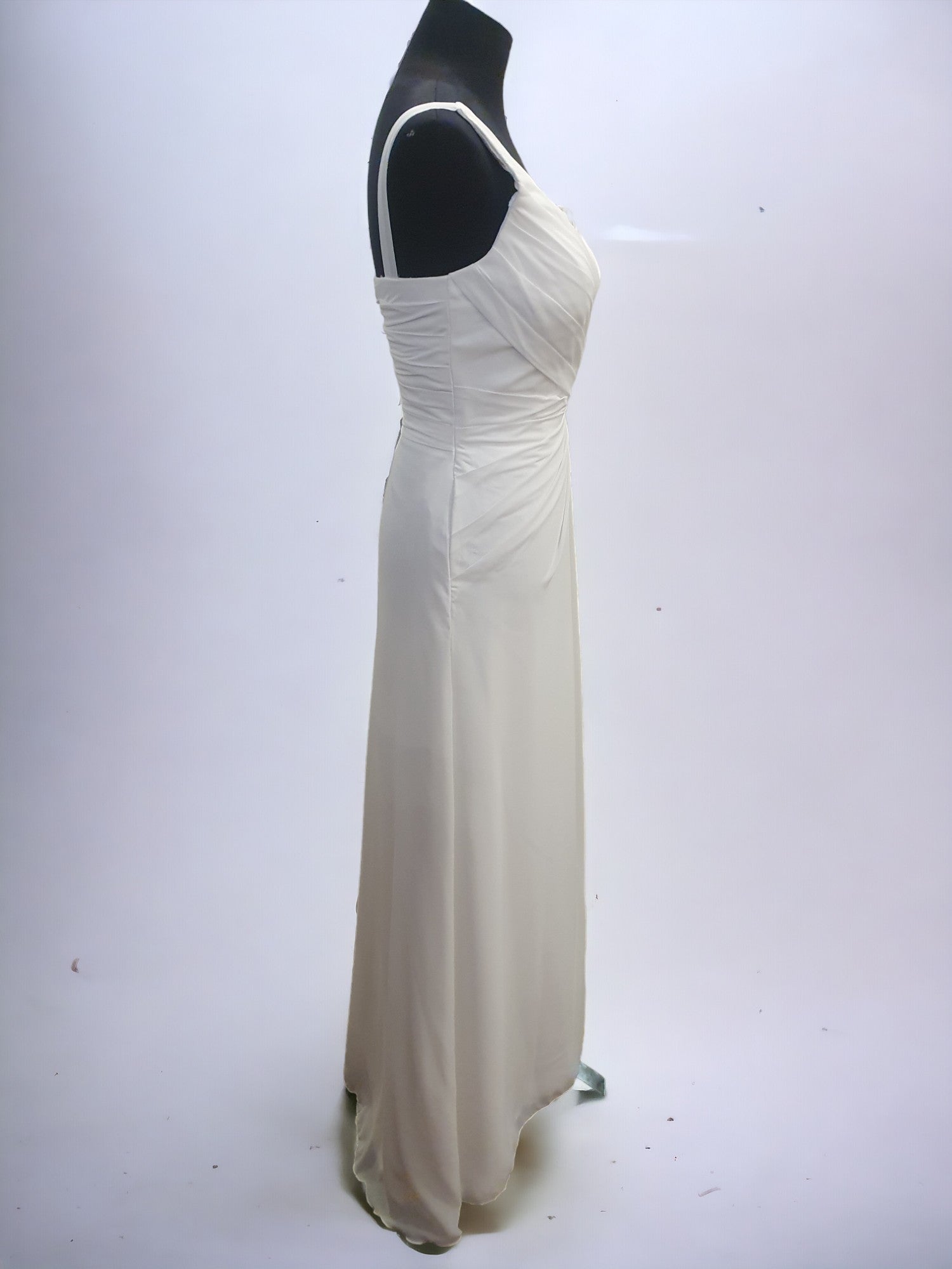 Grecian Inspired One Shoulder Gown