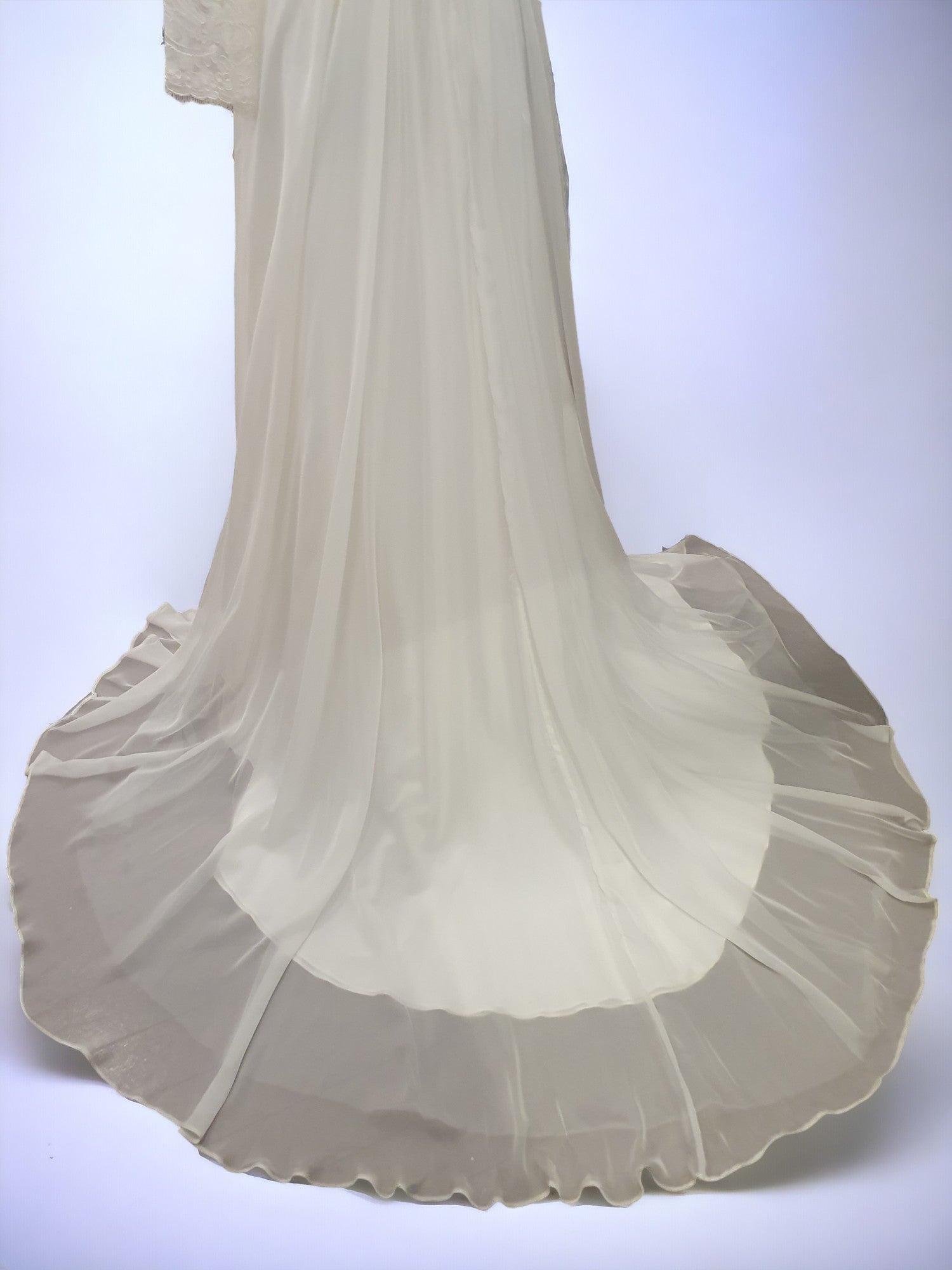 Long Sleeve A-Line Gown