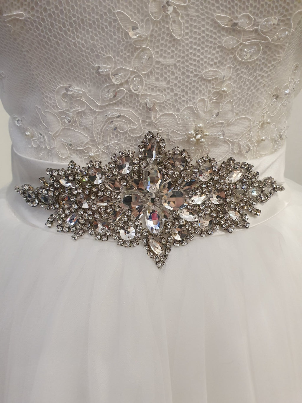 Ballgown with Cap Sleeves