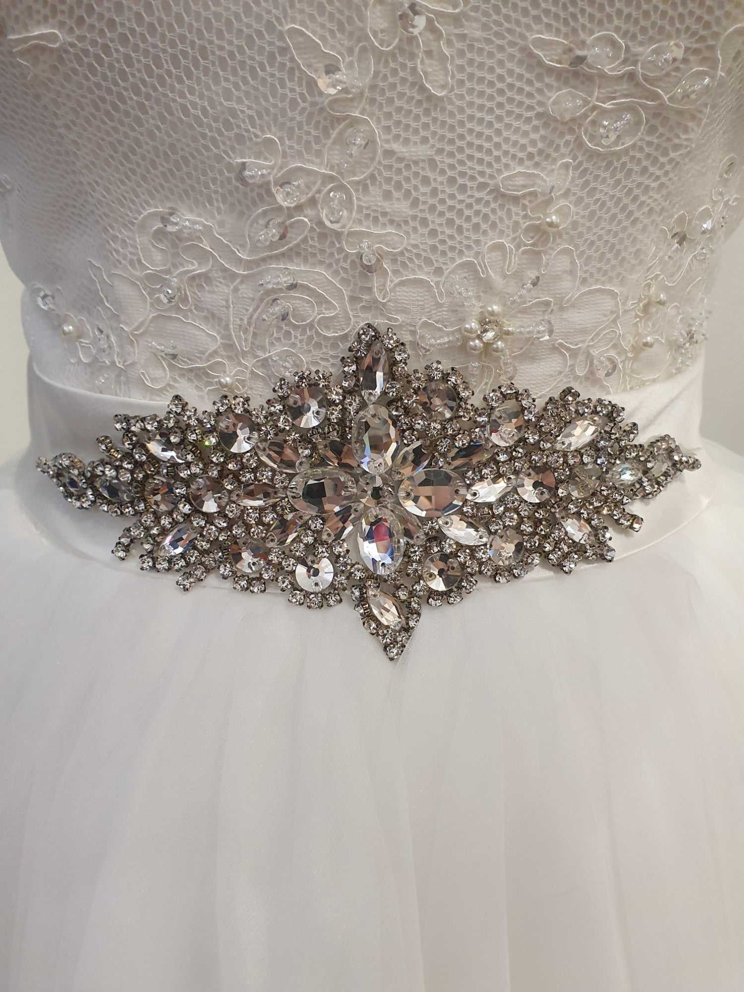 Ballgown with Cap Sleeves