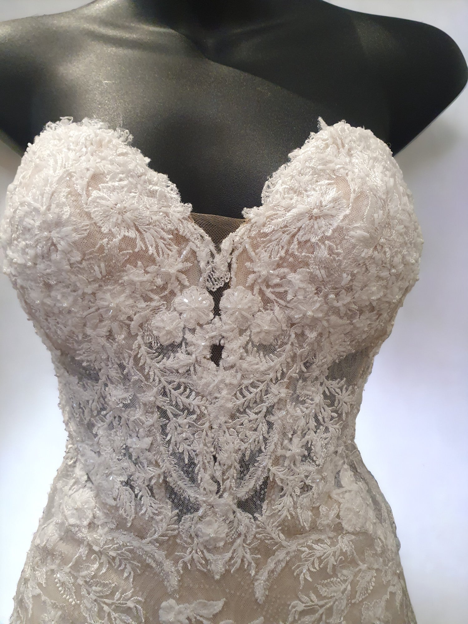 Essense of Australia Strapless Fit and Flare Gown