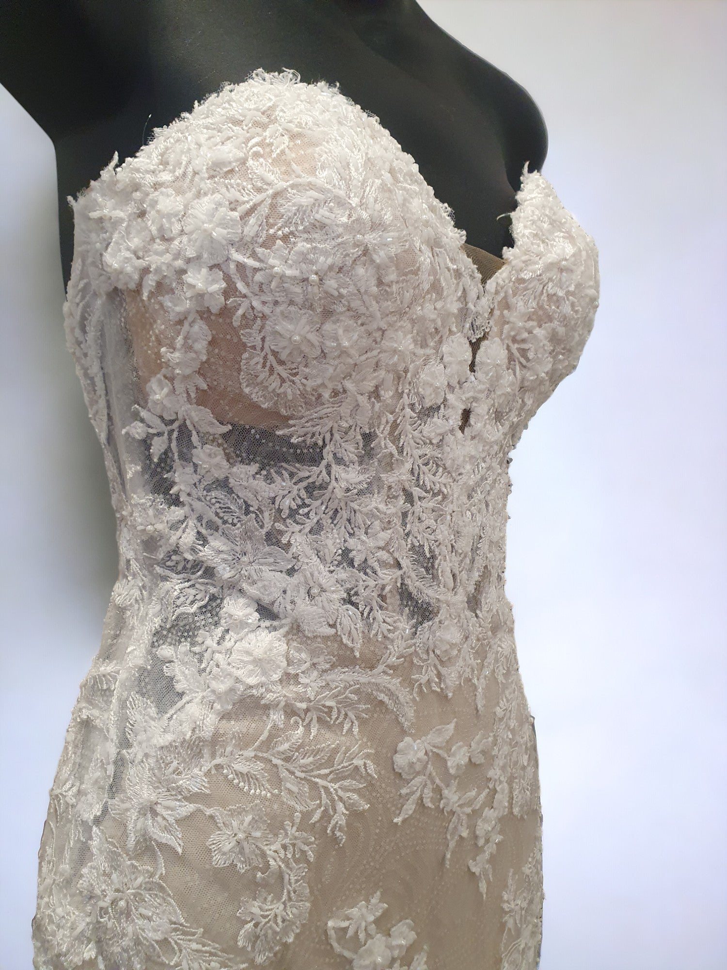 Essense of Australia Strapless Fit and Flare Gown