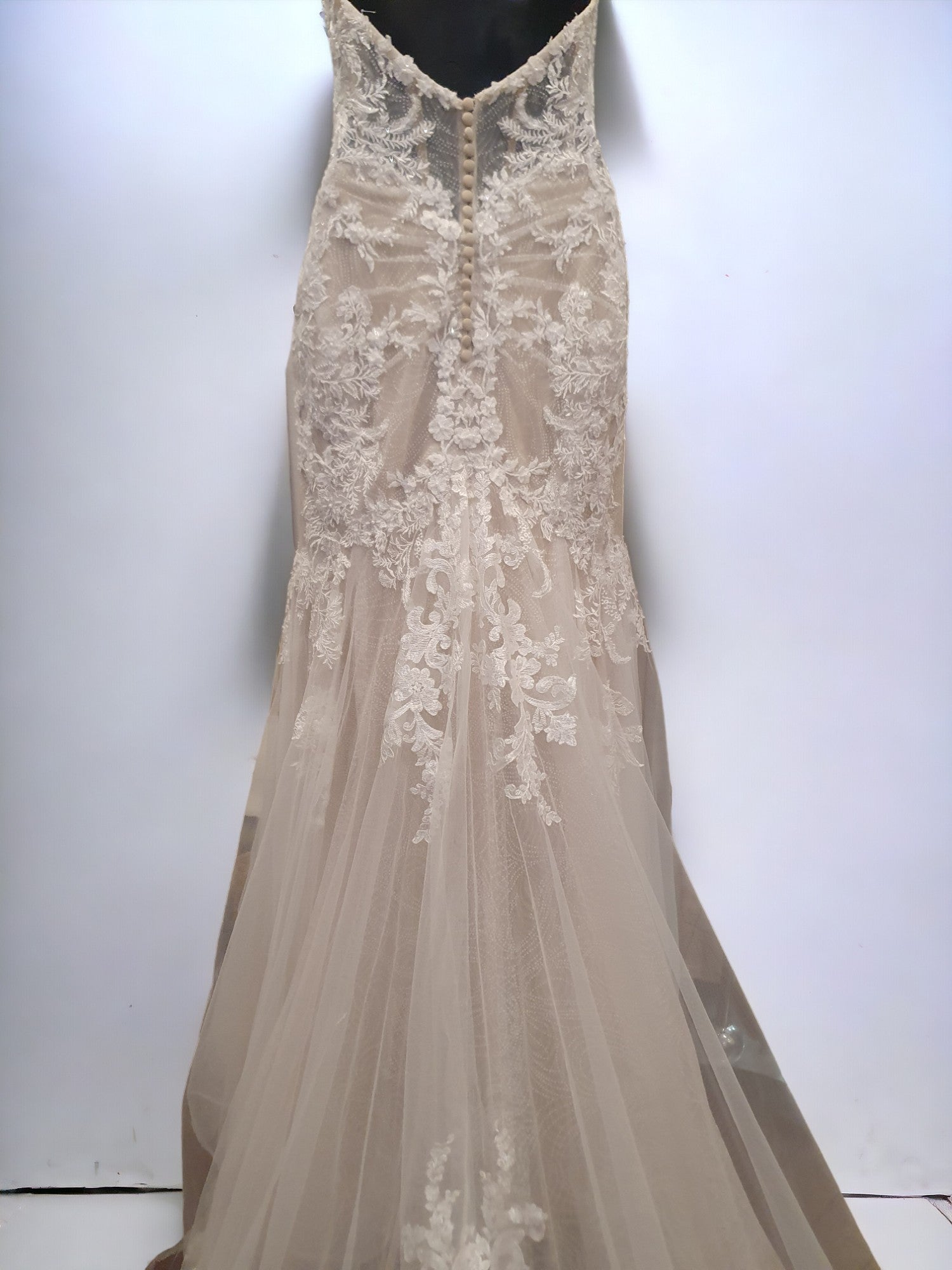 Essense of Australia Strapless Fit and Flare Gown