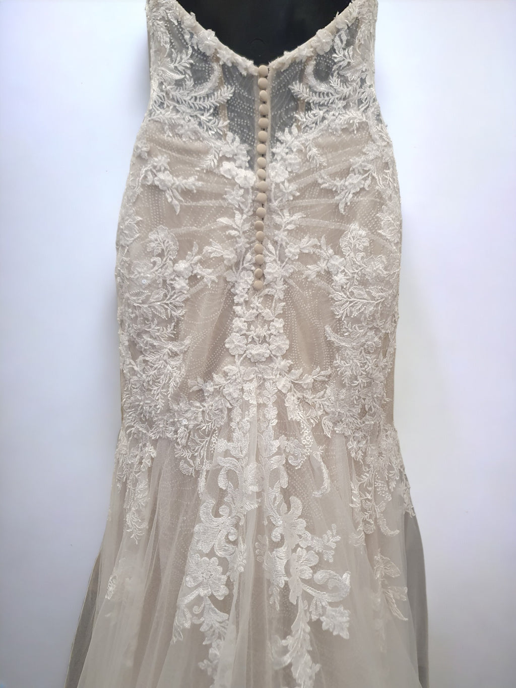 Essense of Australia Strapless Fit and Flare Gown
