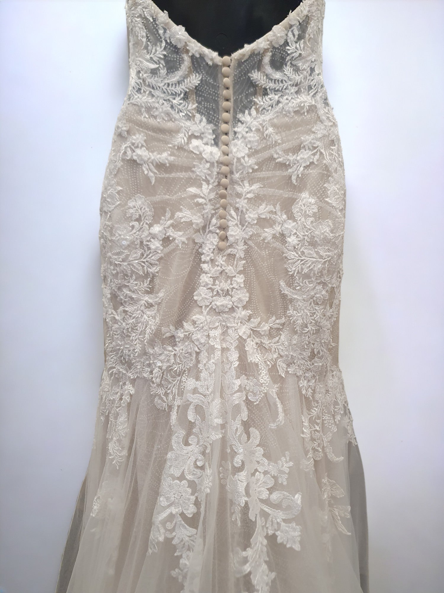 Essense of Australia Strapless Fit and Flare Gown