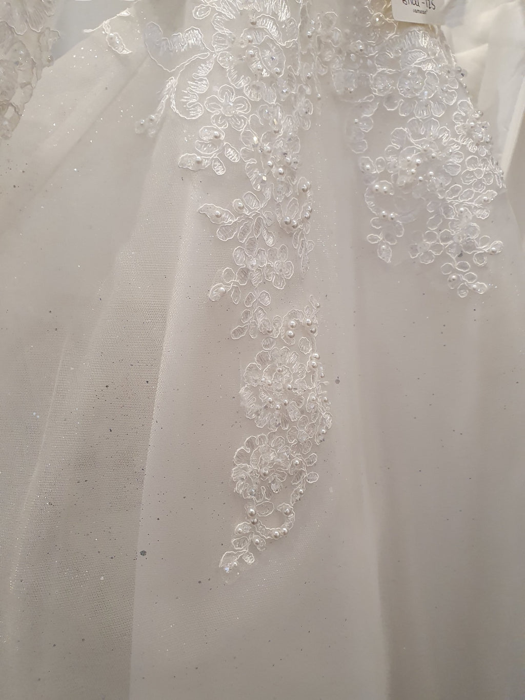 Sparkling Long Sleeve Princess Gown