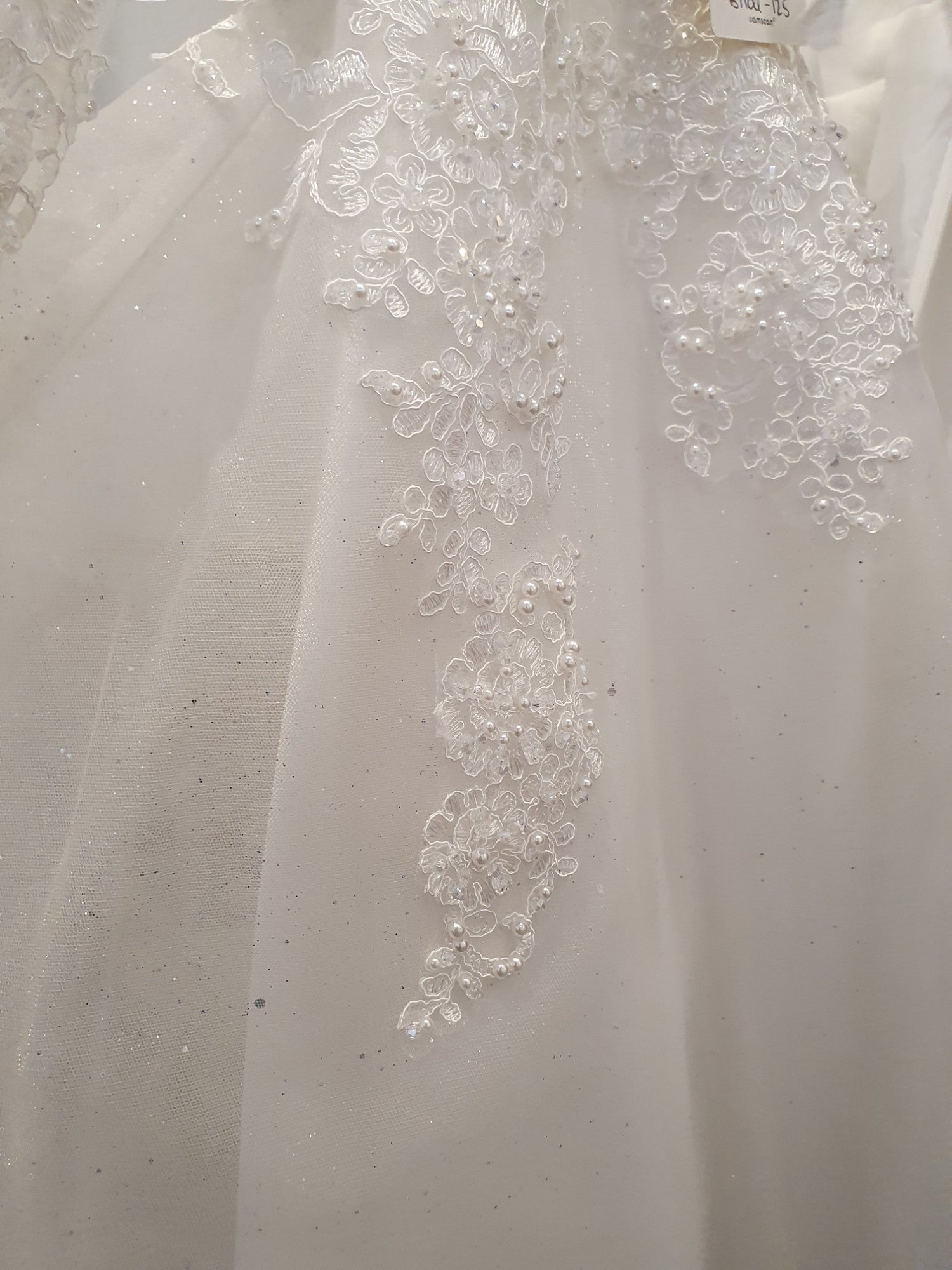 Sparkling Long Sleeve Princess Gown