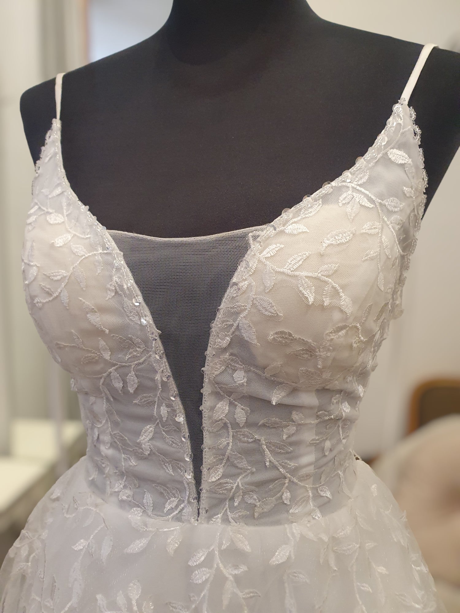Romantic A-Line Gown