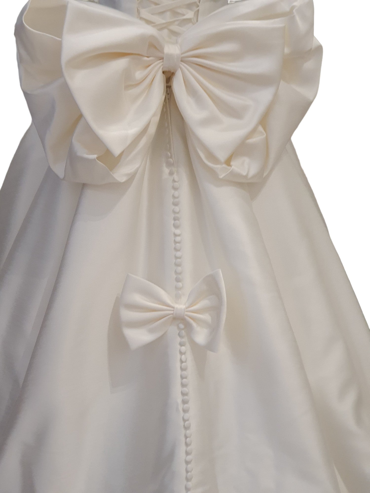 Sherny Strapless Ballgown with Bows
