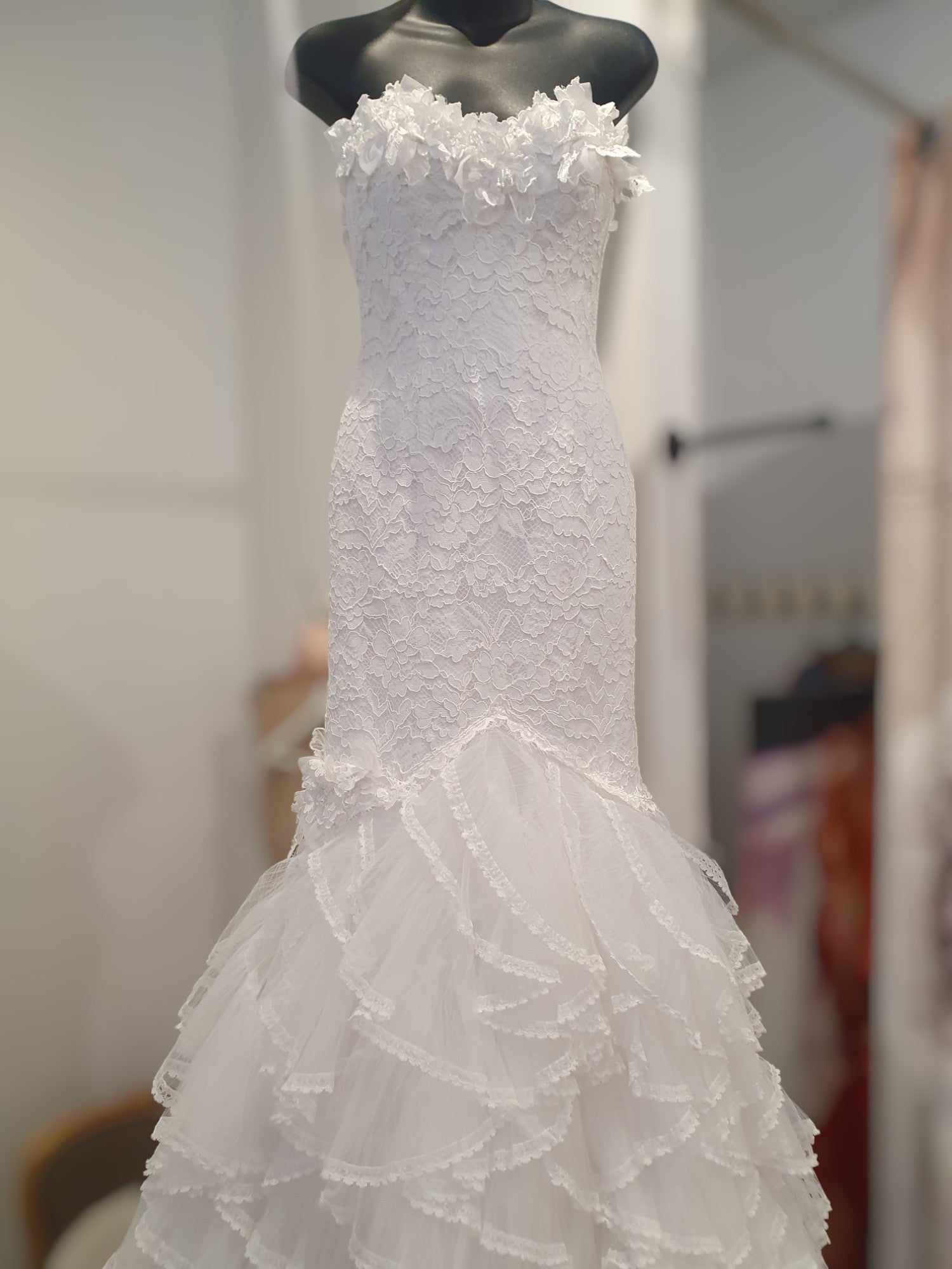 Pronovias Strapless Gown