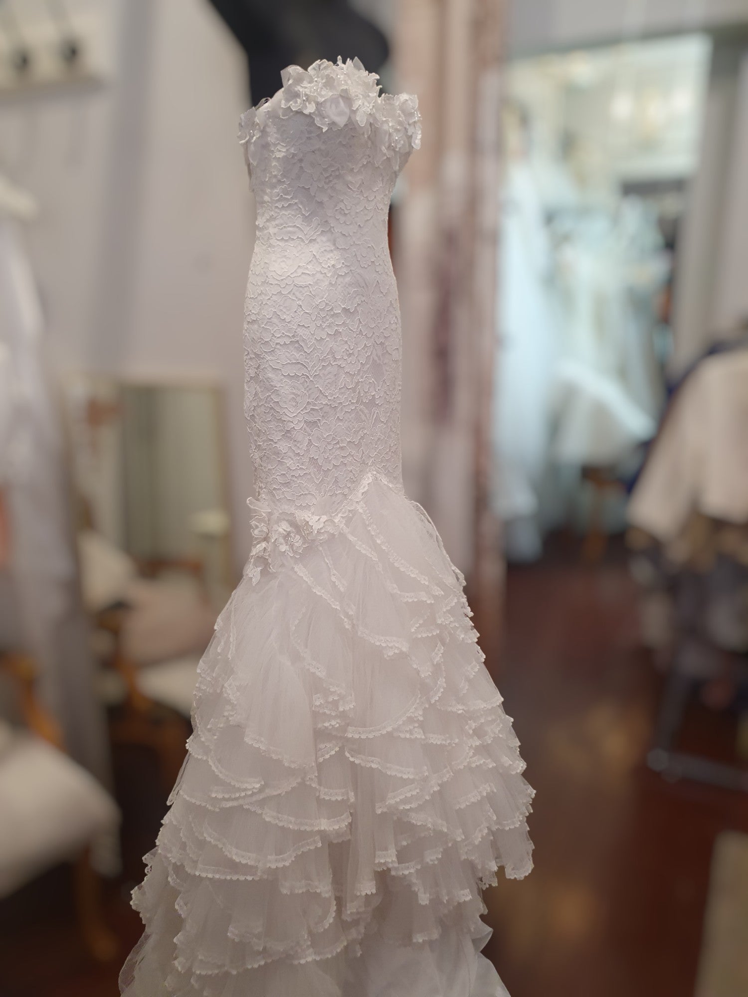 Pronovias Strapless Gown