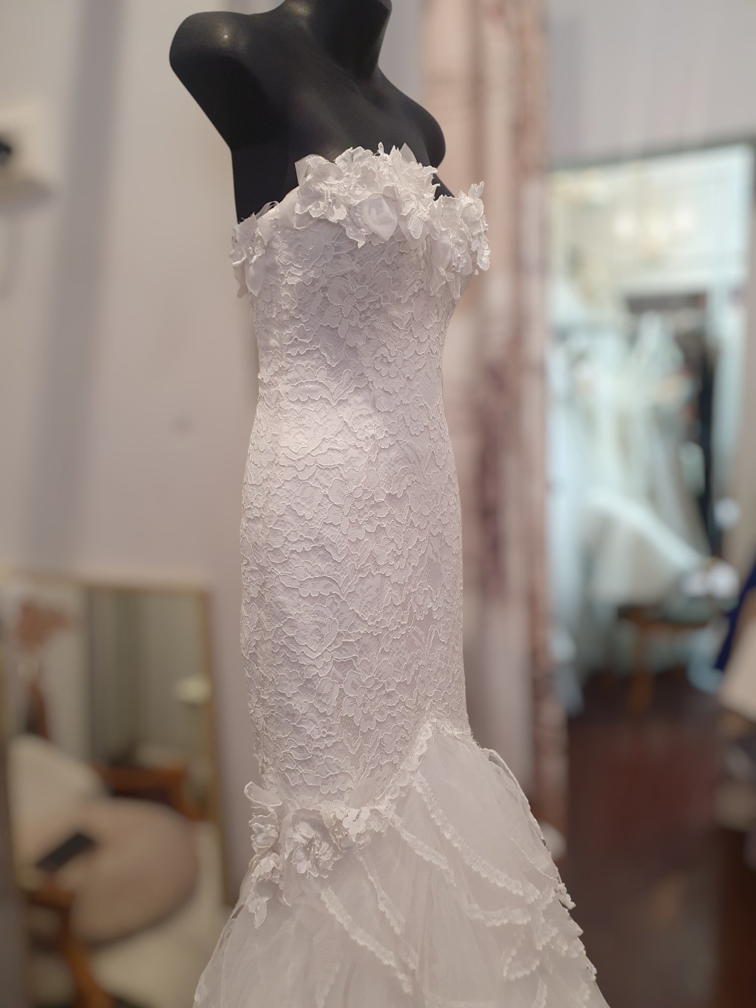 Pronovias Strapless Gown