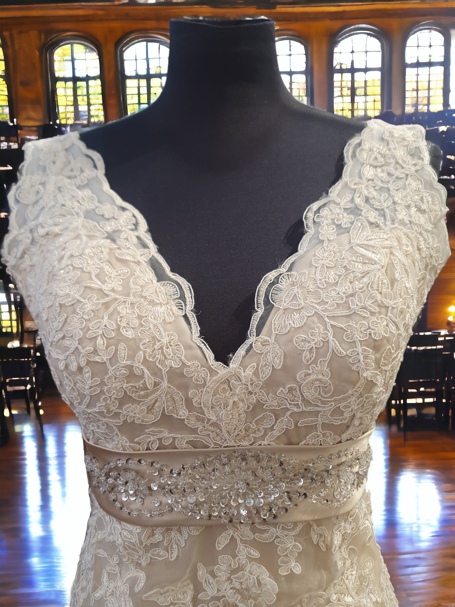 Sugar & Spice Champagne Gown
