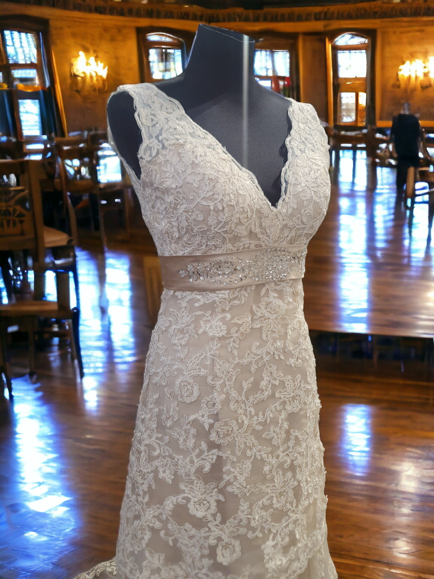 Sugar & Spice Champagne Gown