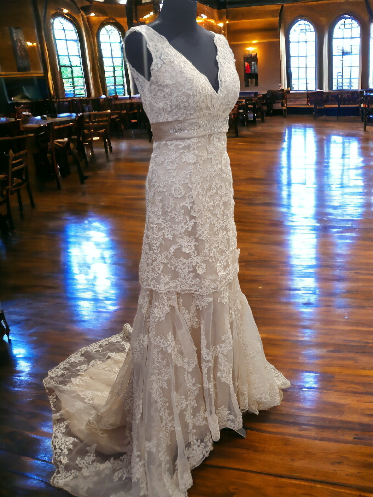 Sugar & Spice Champagne Gown