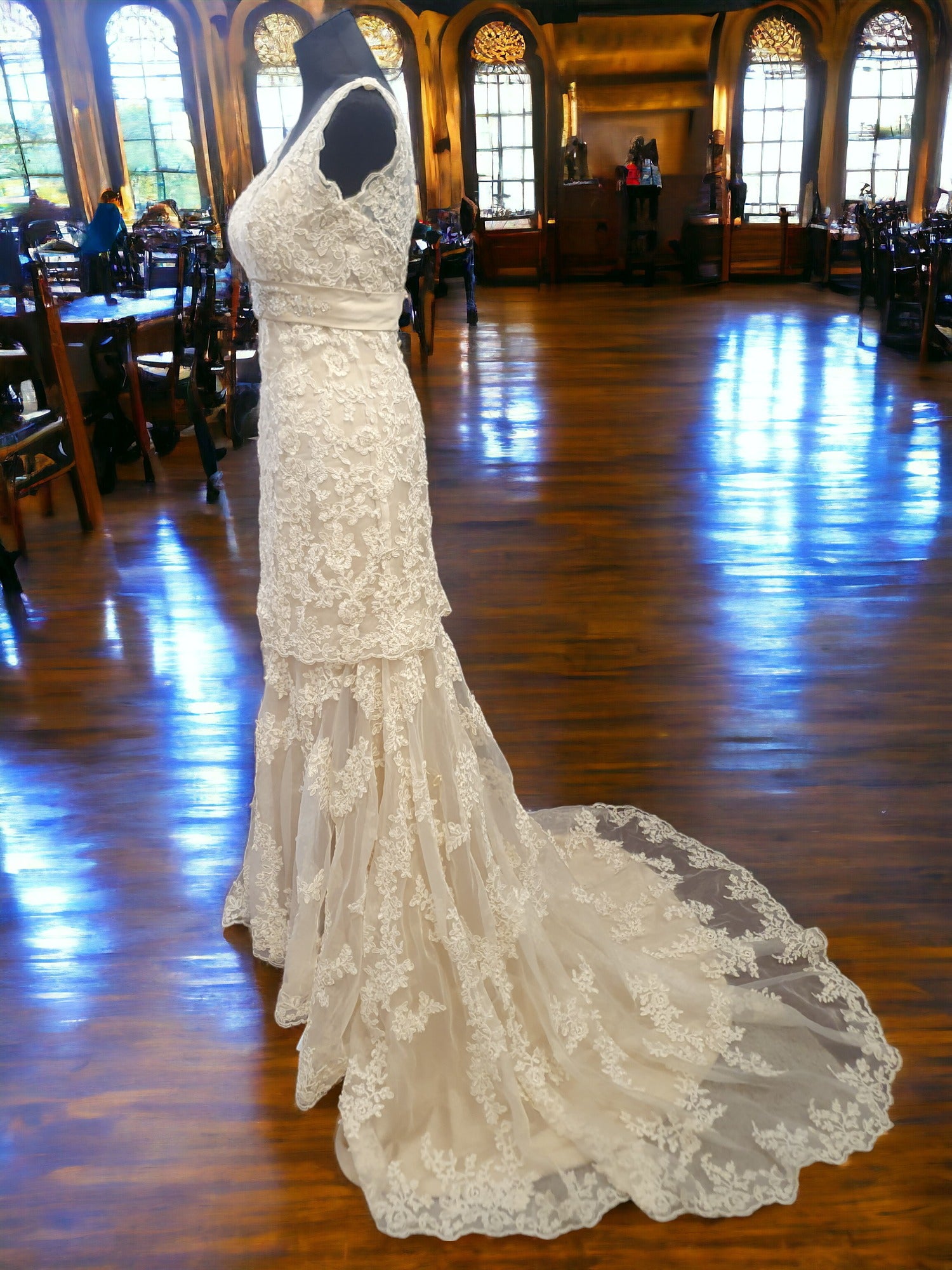Sugar & Spice Champagne Gown