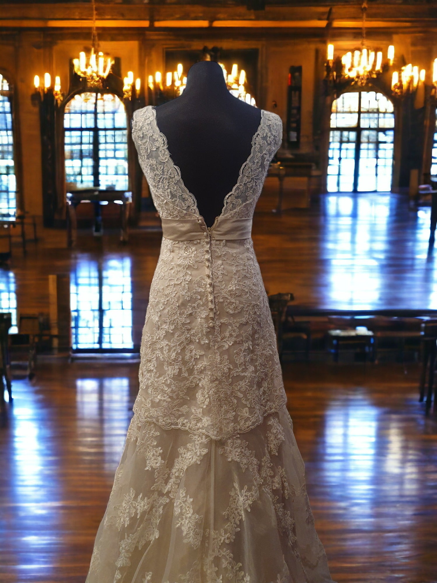 Sugar & Spice Champagne Gown