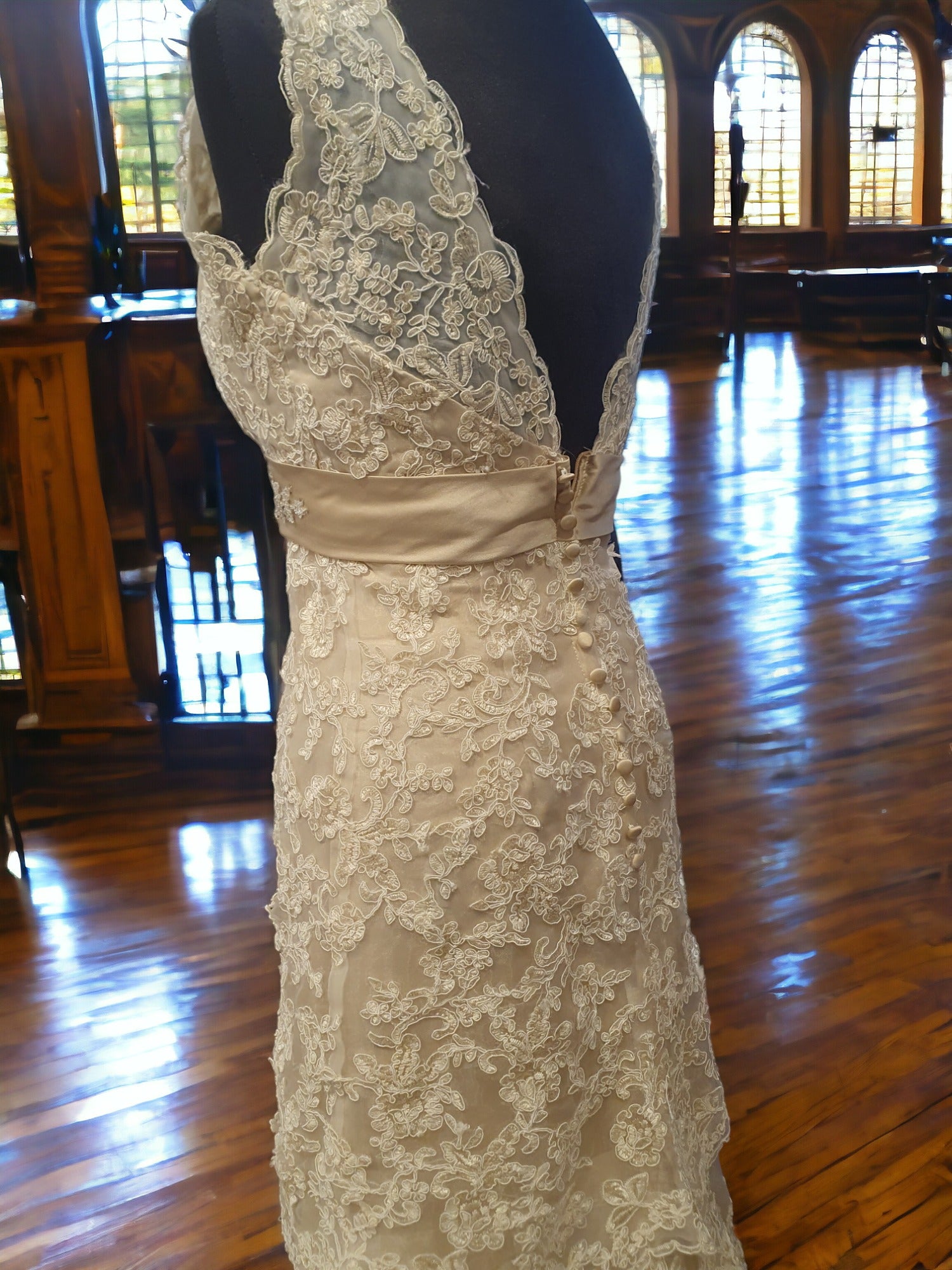 Sugar & Spice Champagne Gown