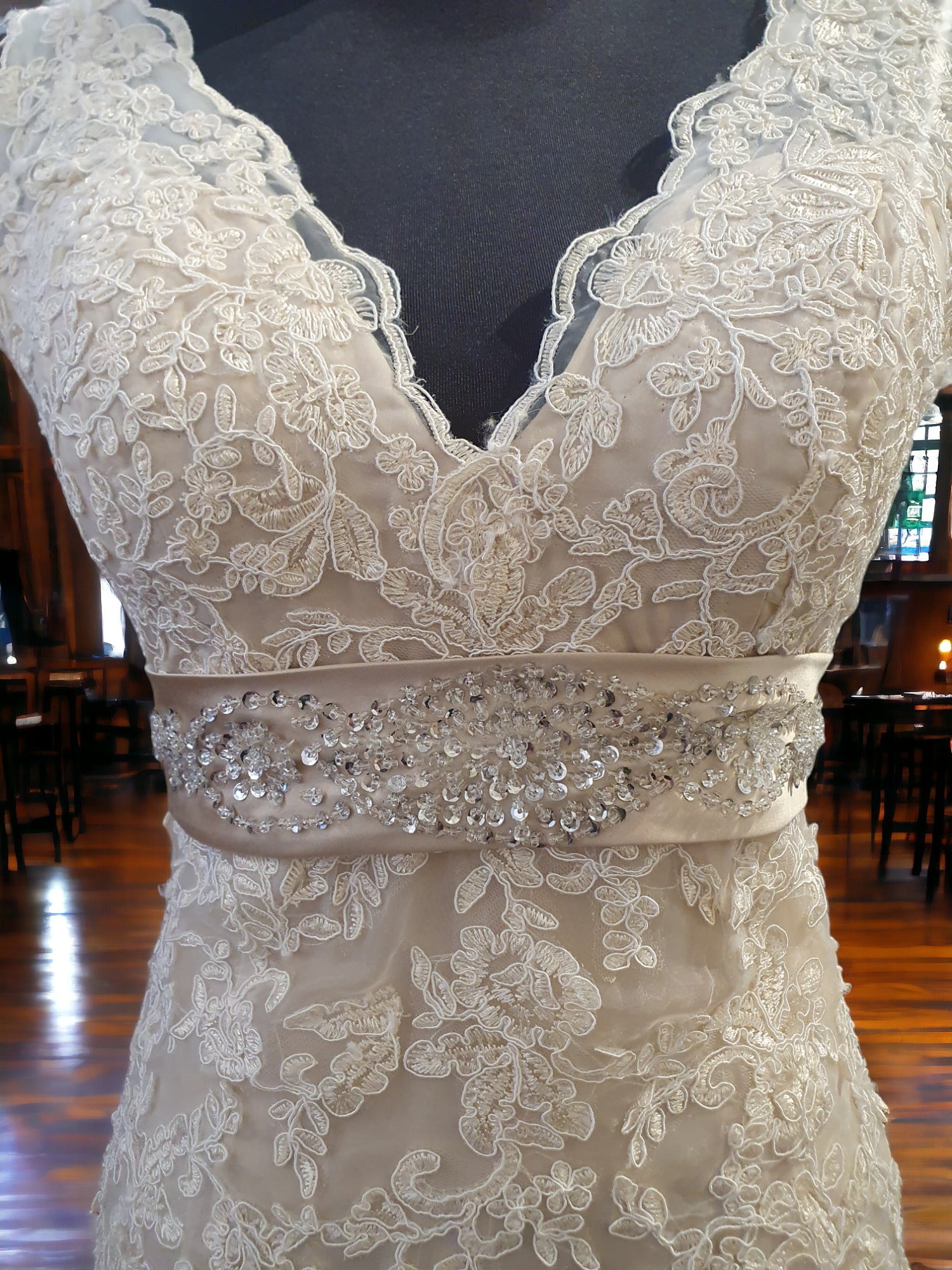 Sugar & Spice Champagne Gown