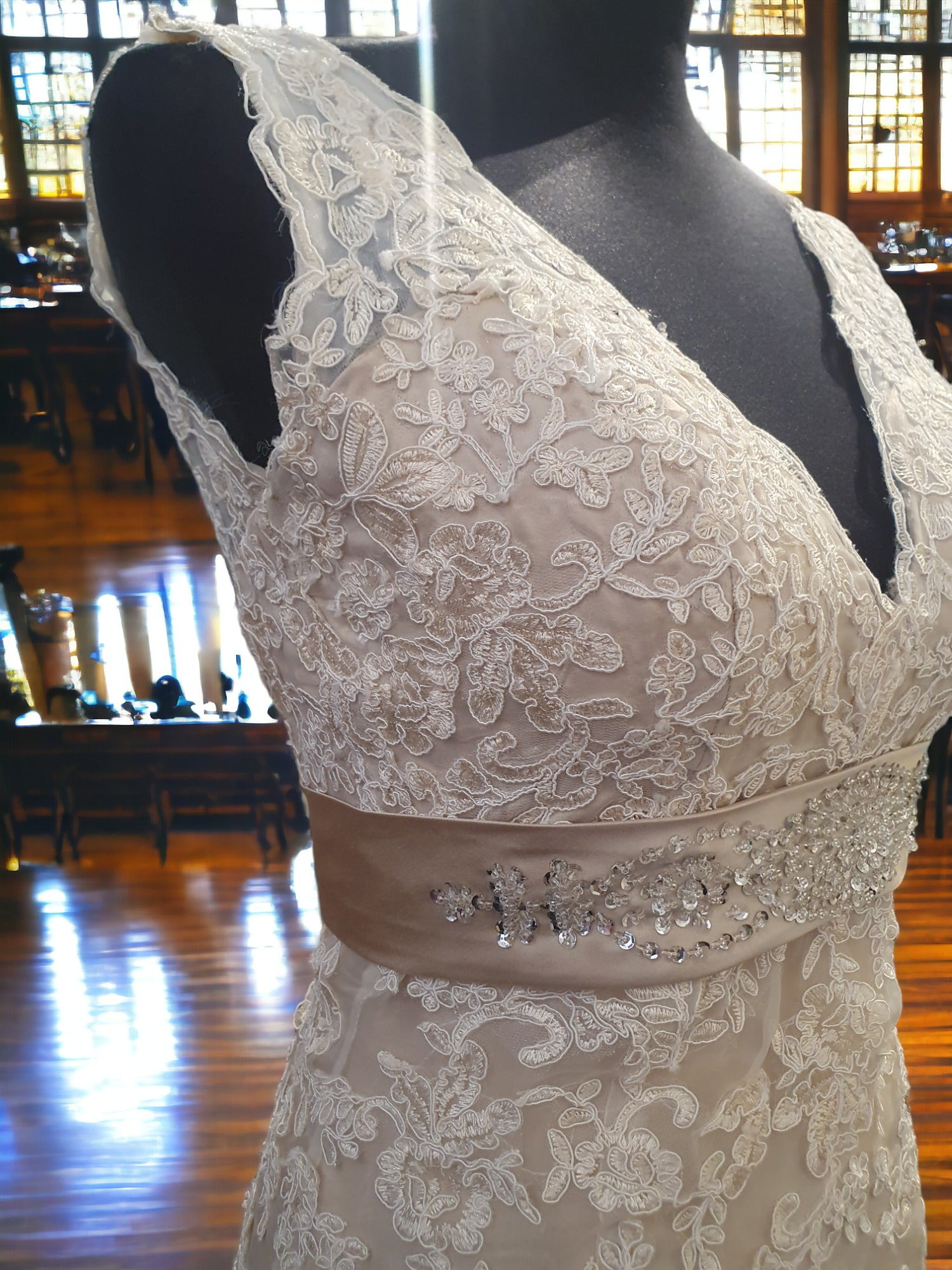 Sugar & Spice Champagne Gown