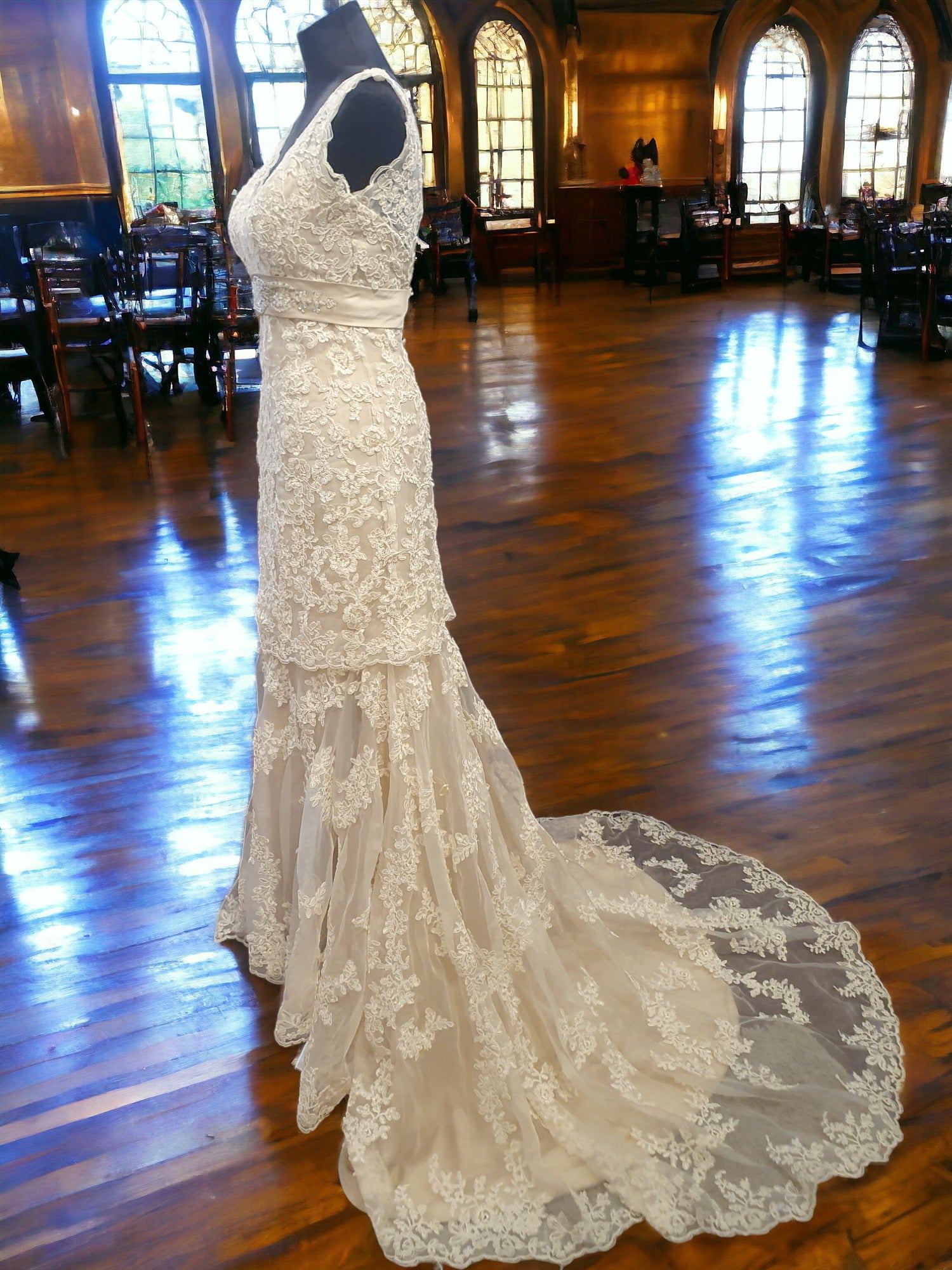 Sugar & Spice Champagne Gown