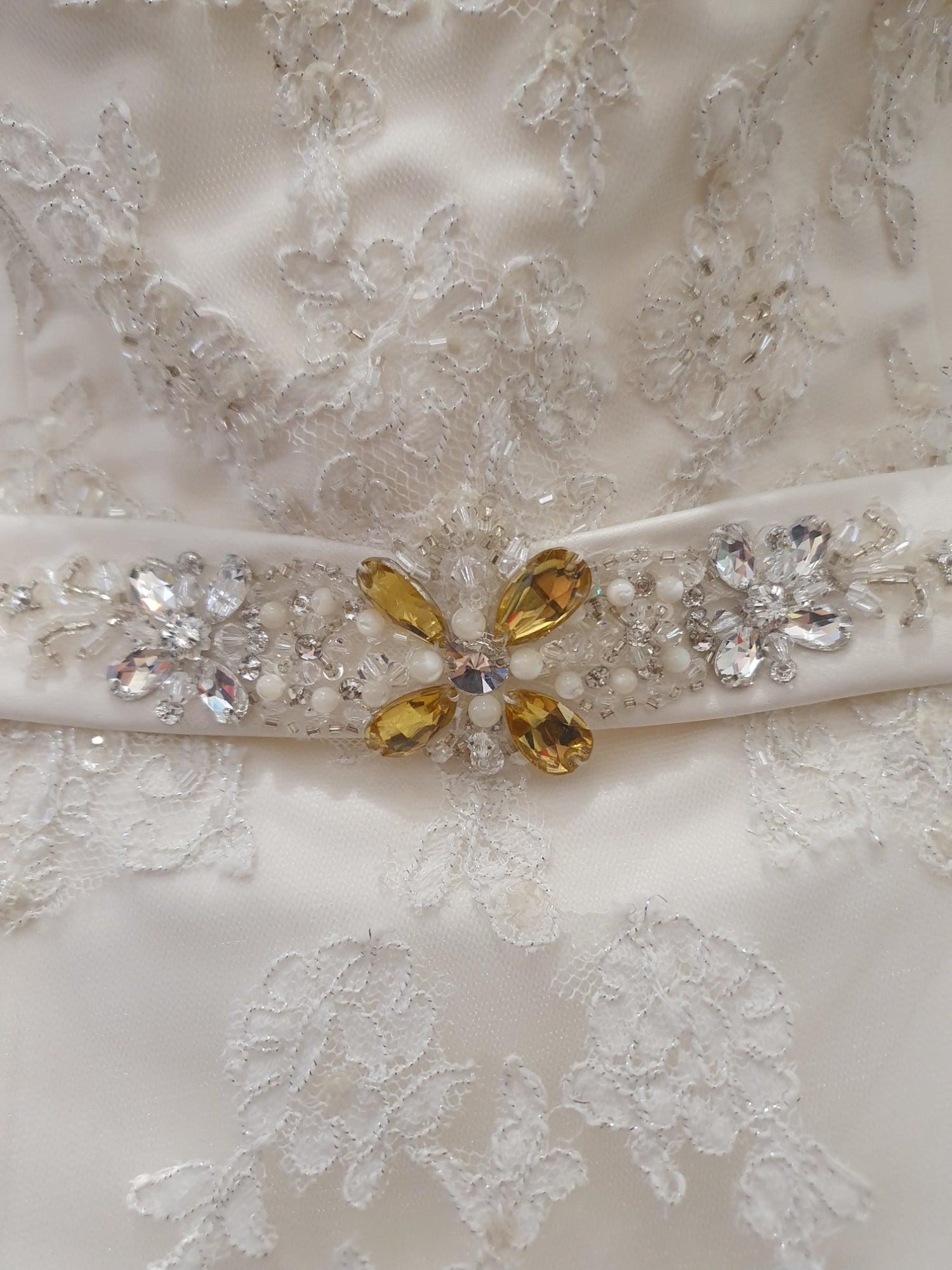 Nicolina Strapless A-Line Gown