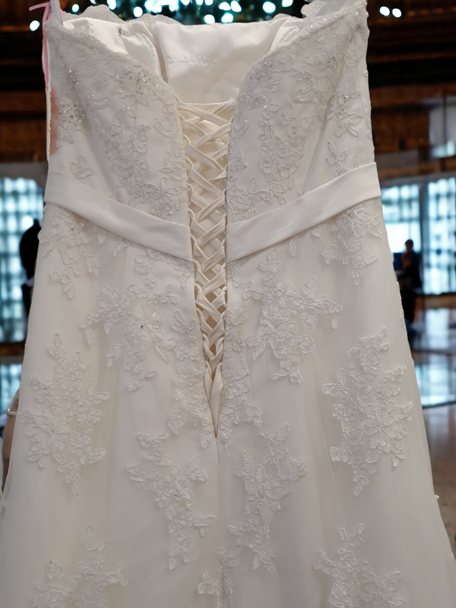 Nicolina Strapless A-Line Gown