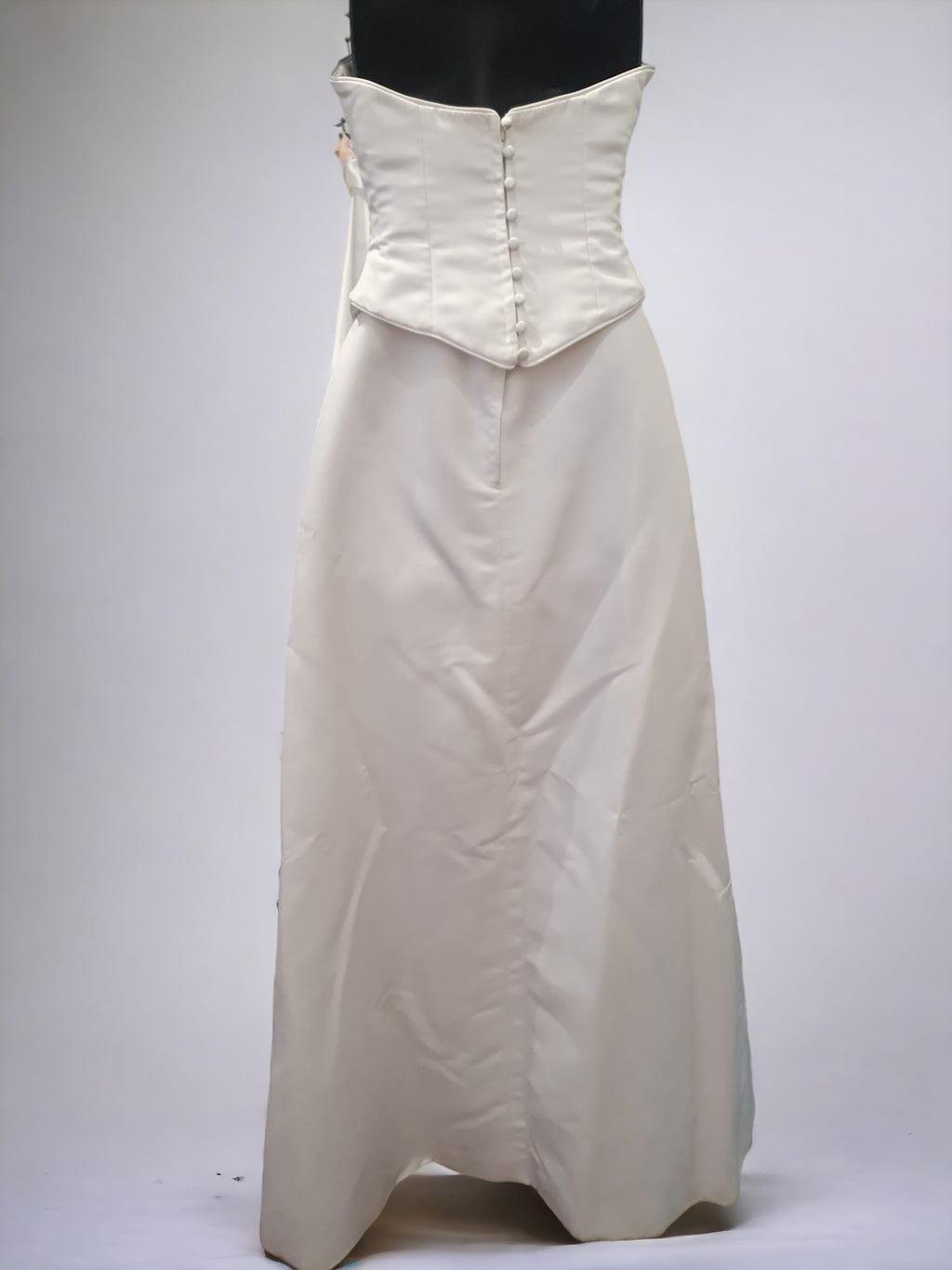 Two-Piece Strapless Corset Gown