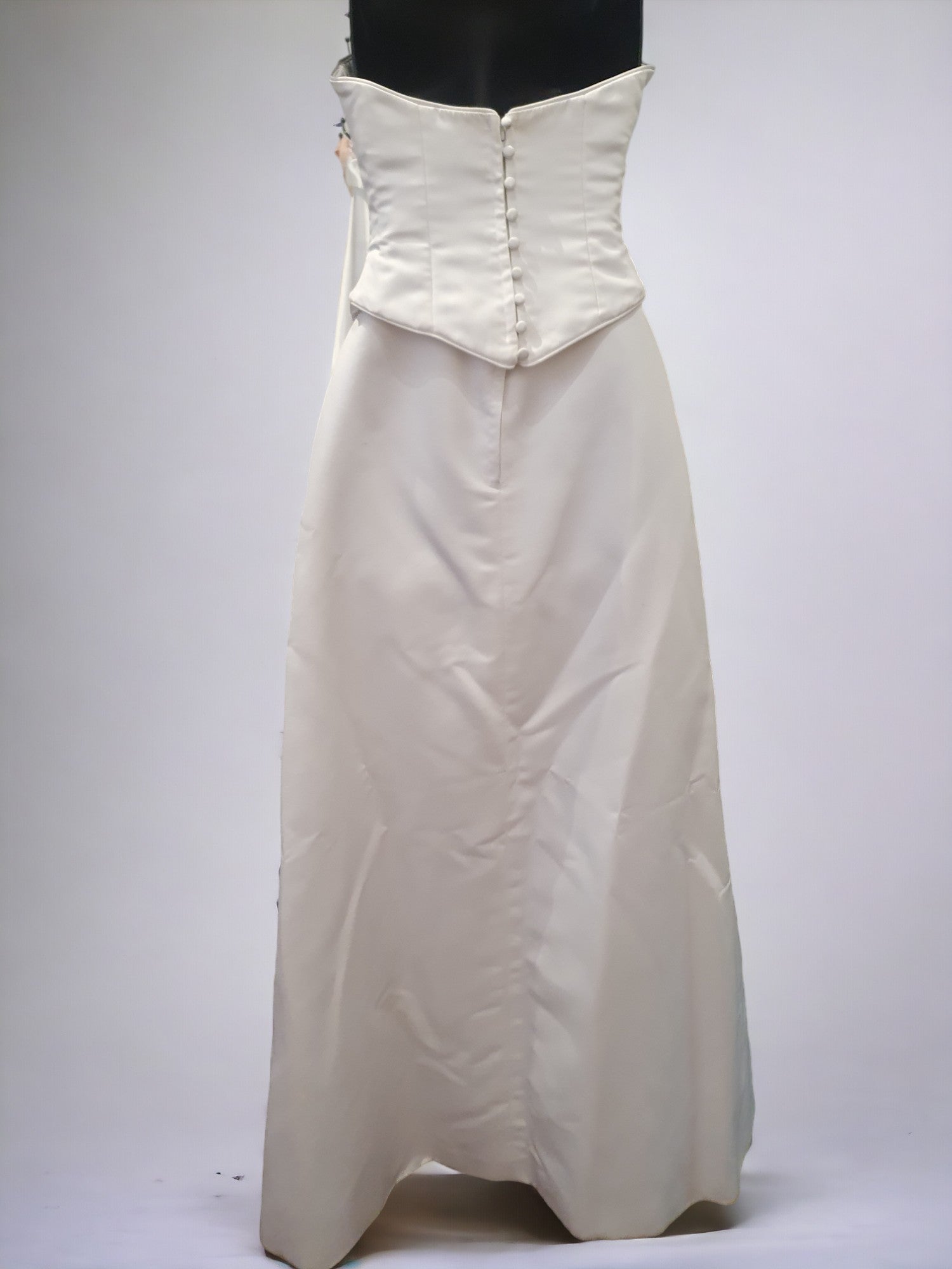 Two-Piece Strapless Corset Gown