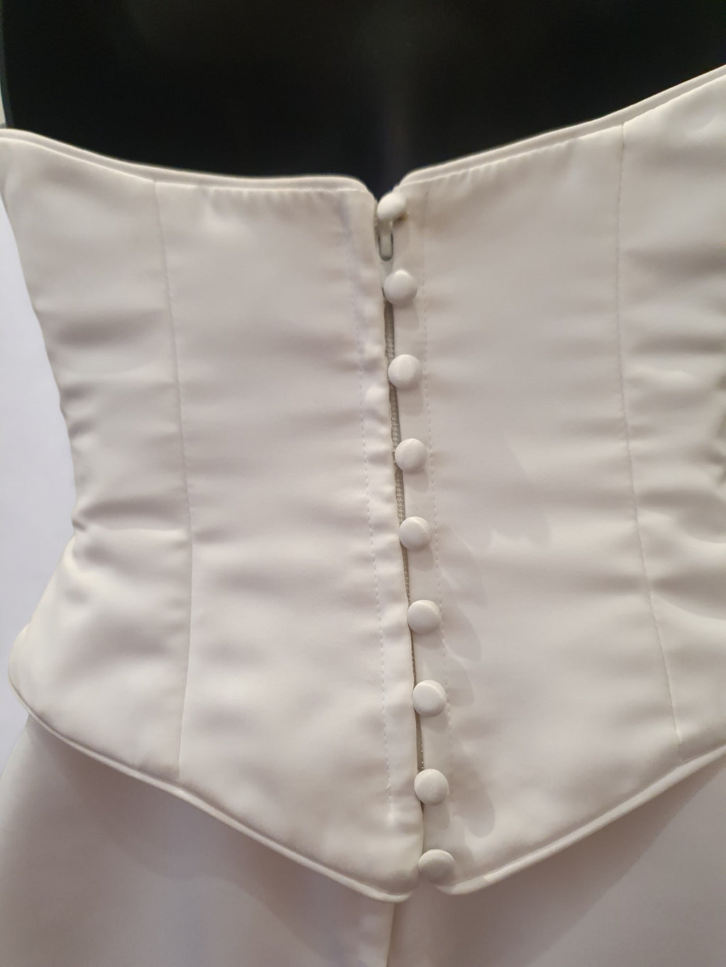 Two-Piece Strapless Corset Gown
