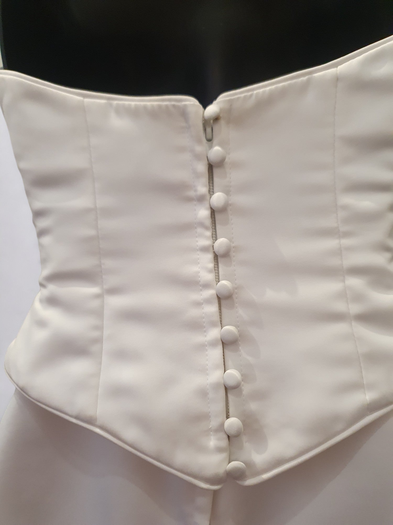 Two-Piece Strapless Corset Gown