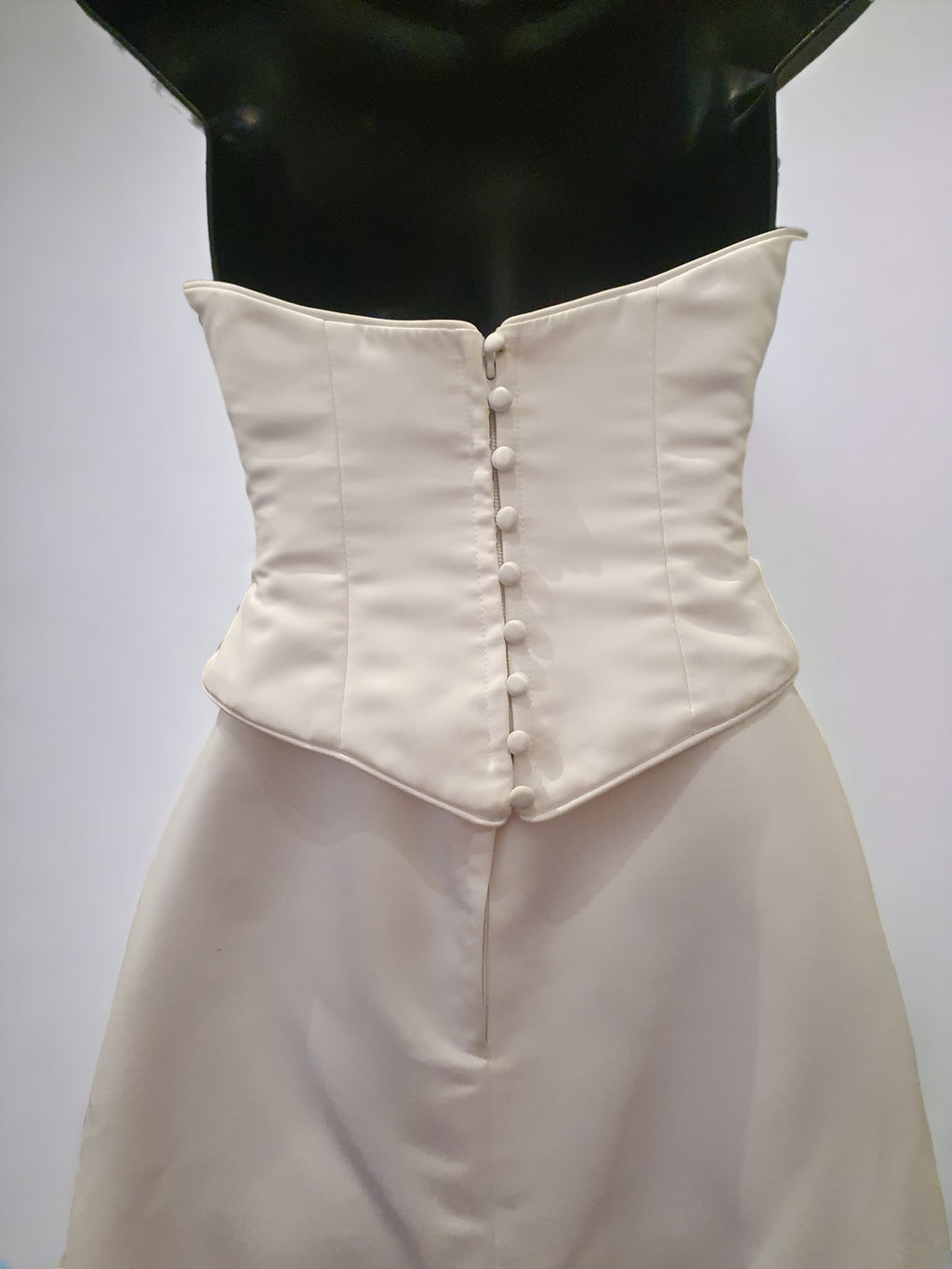 Two-Piece Strapless Corset Gown