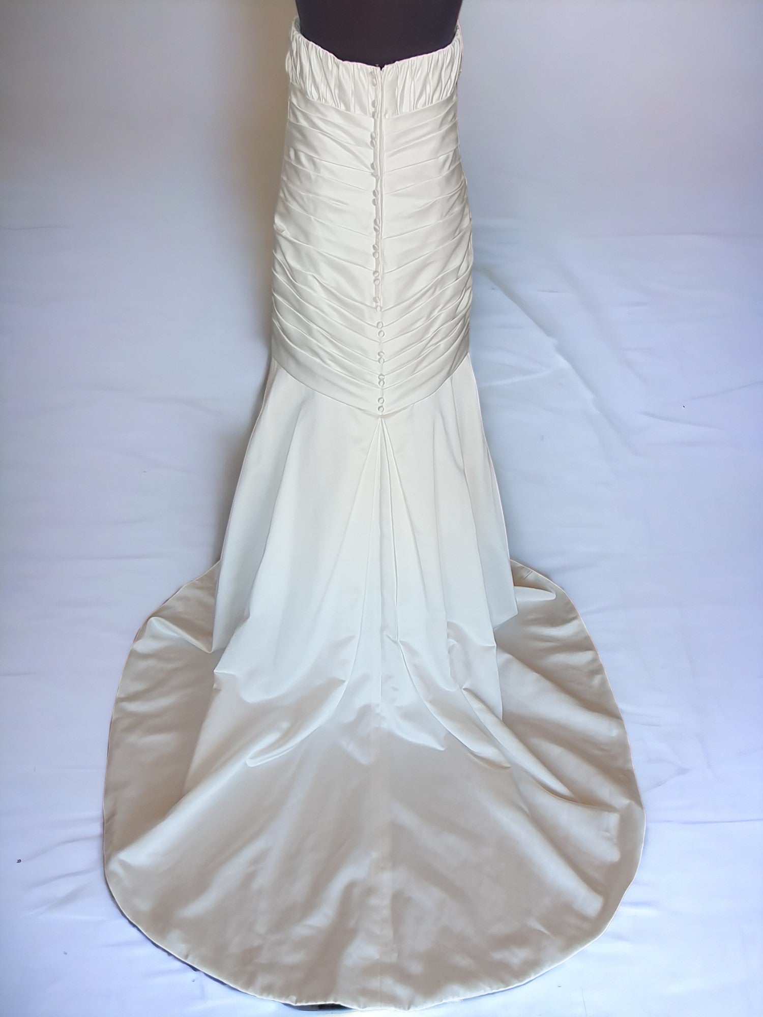 Alfred Angelo Strapless Rouched Gown