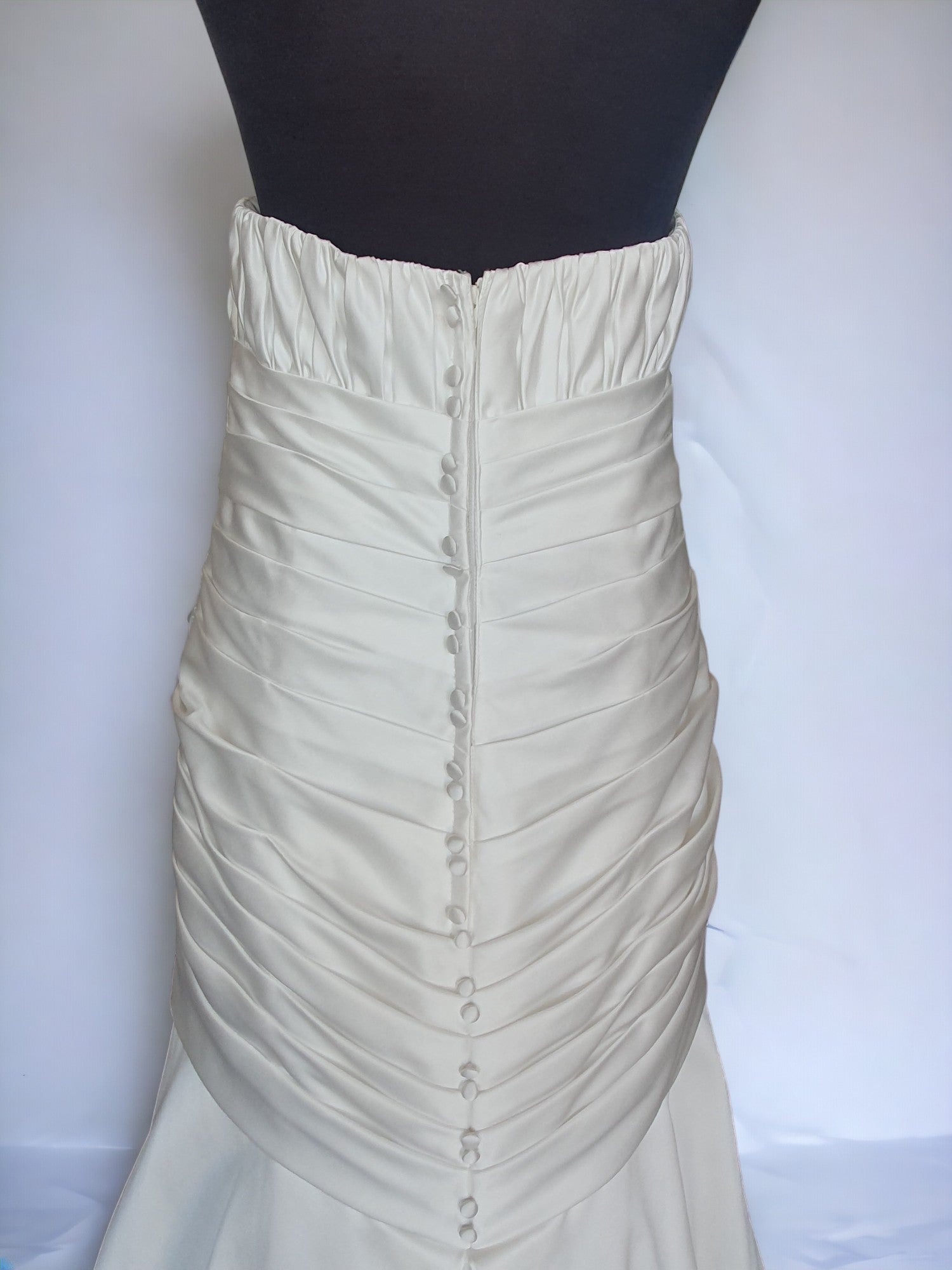 Alfred Angelo Strapless Rouched Gown