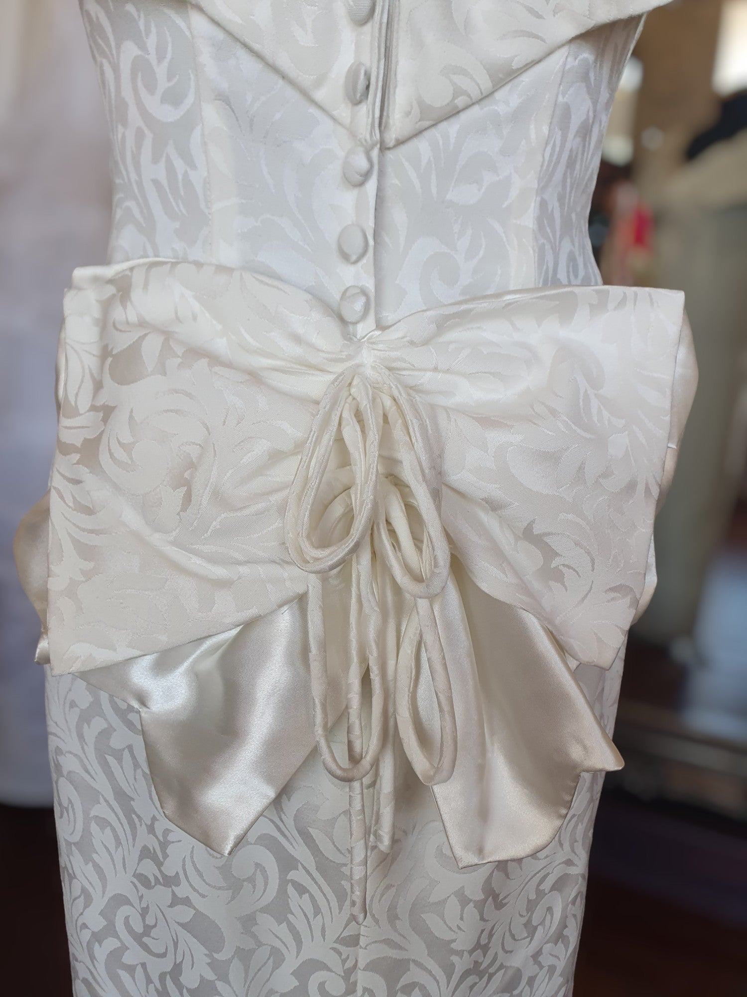 Vintage Stunner with Rose and Bow