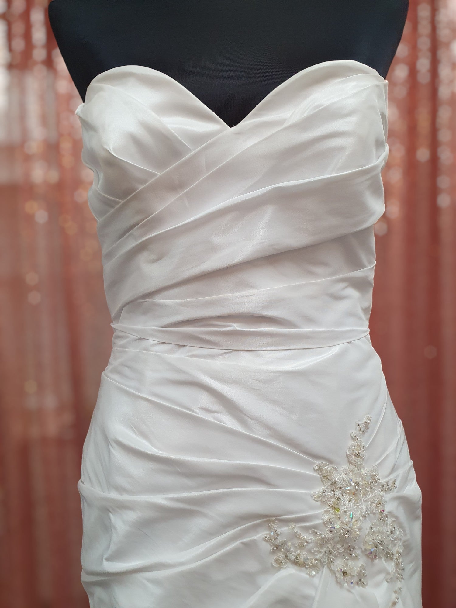 Tres Chic Strapless Gown