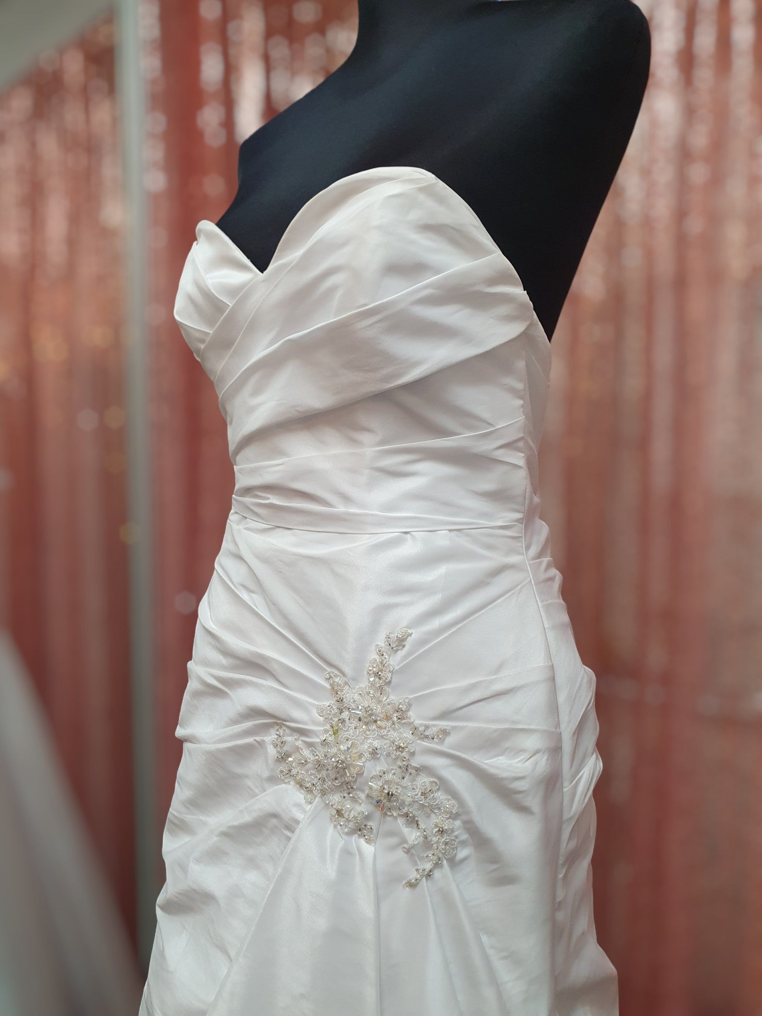 Tres Chic Strapless Gown