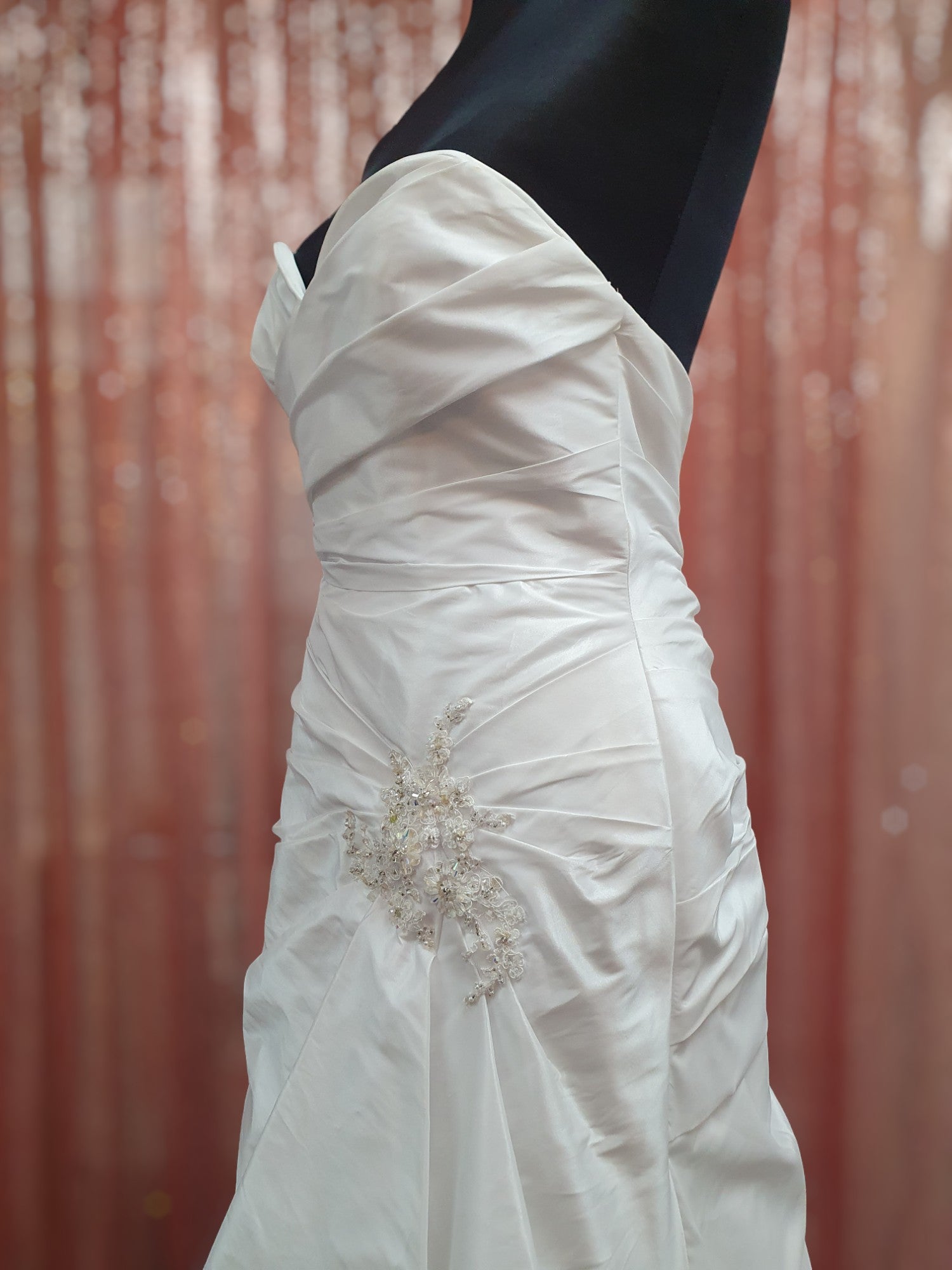 Tres Chic Strapless Gown