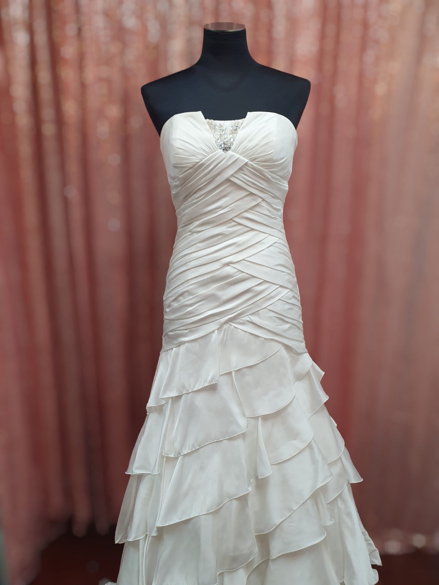 Tuscany Bridal Waterfall Gown